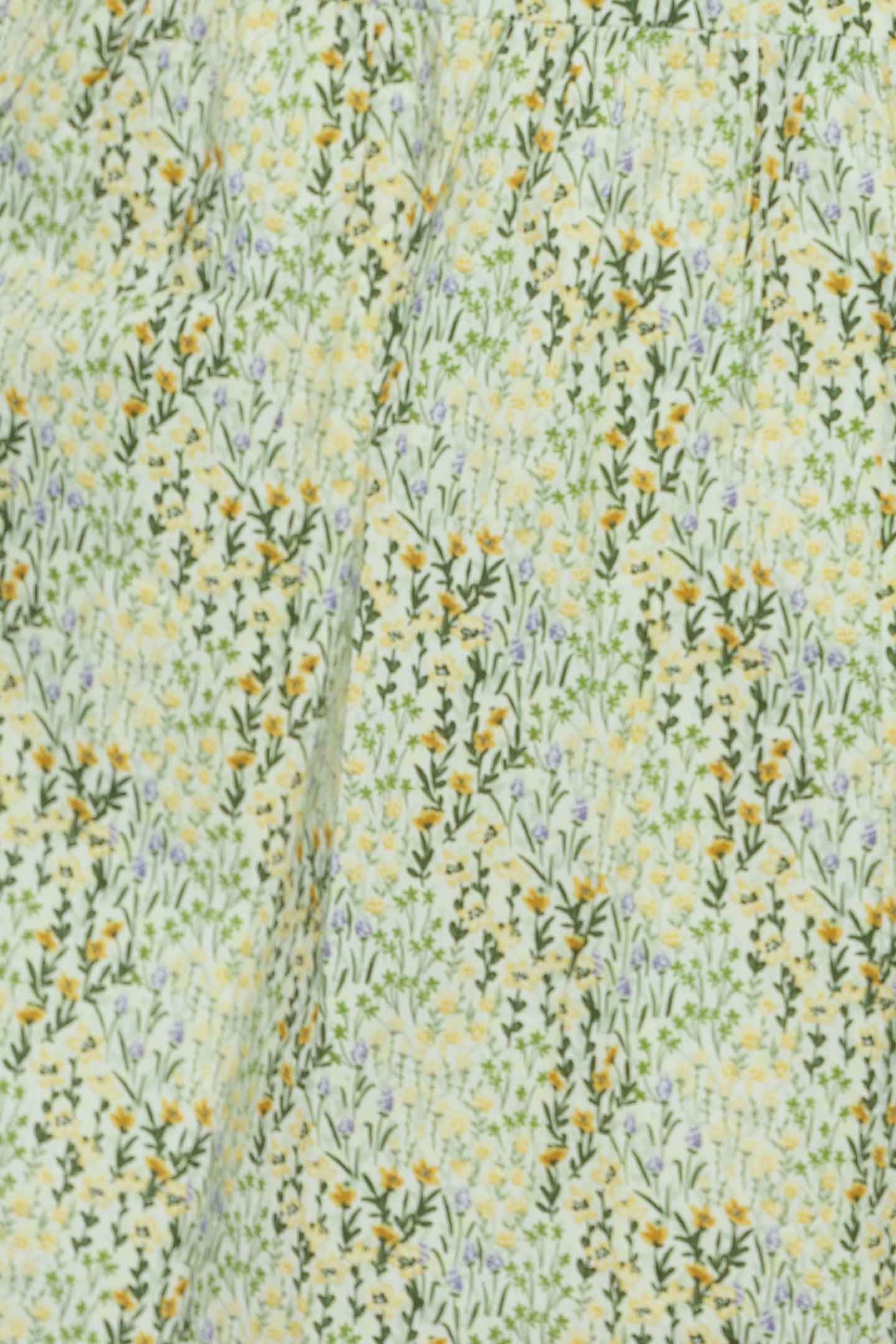 Avril Dress in Lemon Field