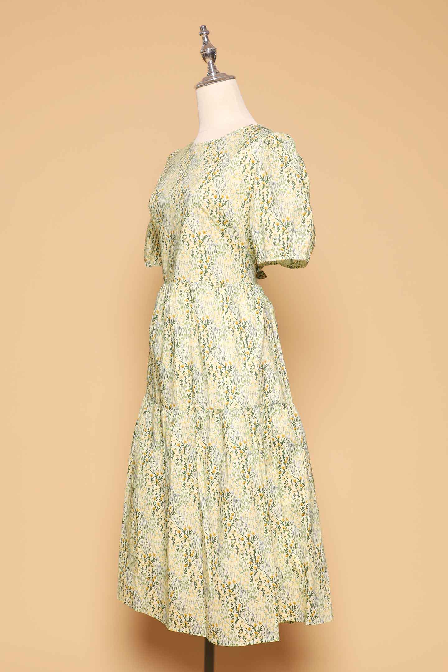 PO - Avril Dress in Lemon Field