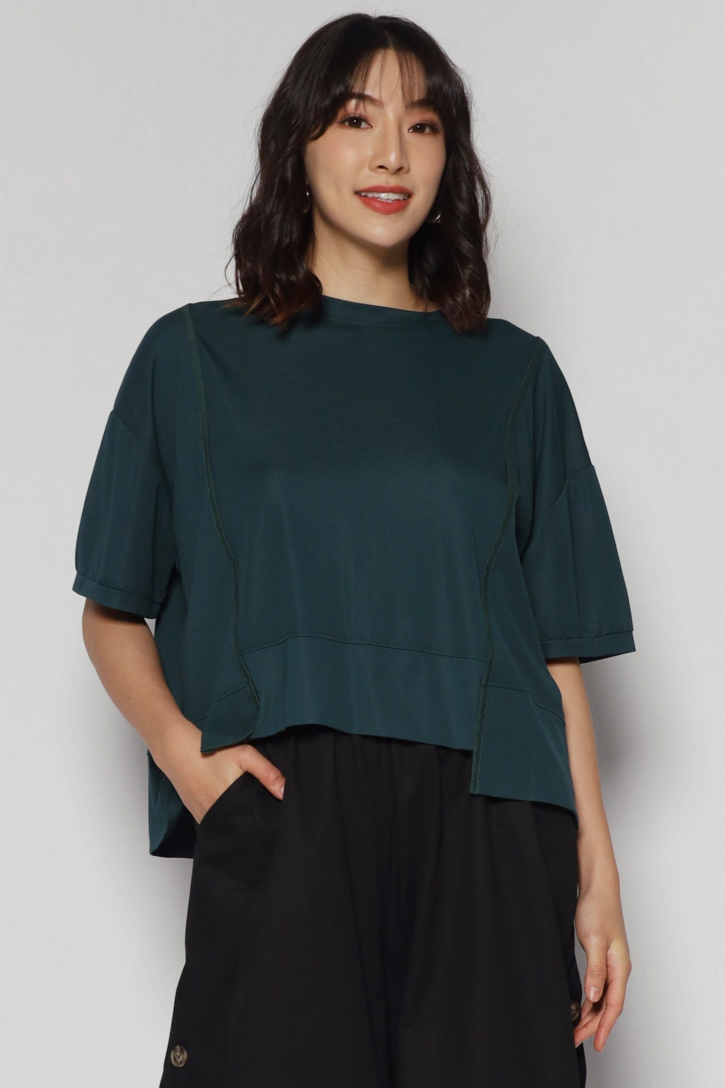 Backorders Baba Top in Green