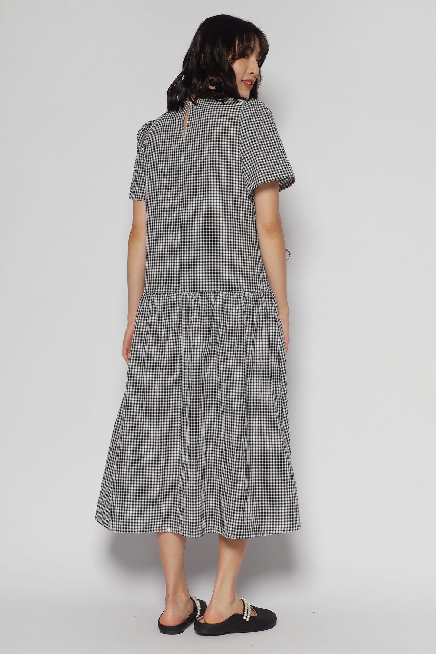 Backorders Bonnie Dress in Checks