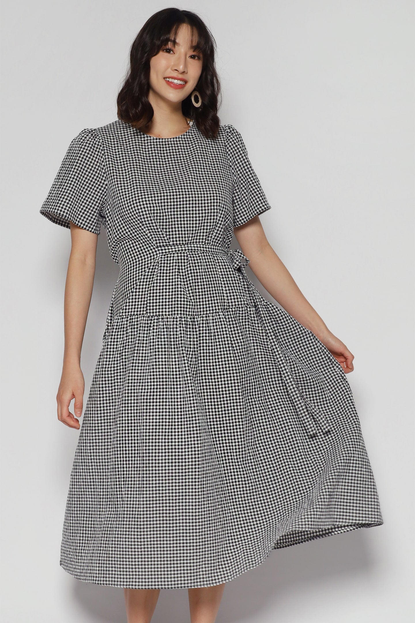 Backorders Bonnie Dress in Checks