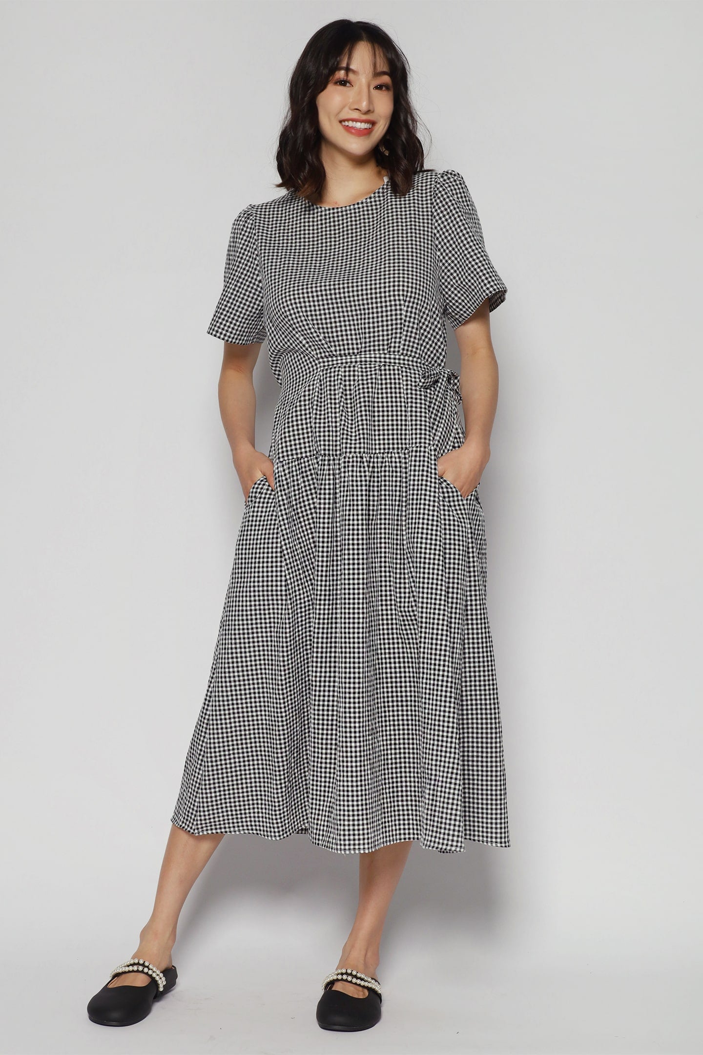 Backorders Bonnie Dress in Checks