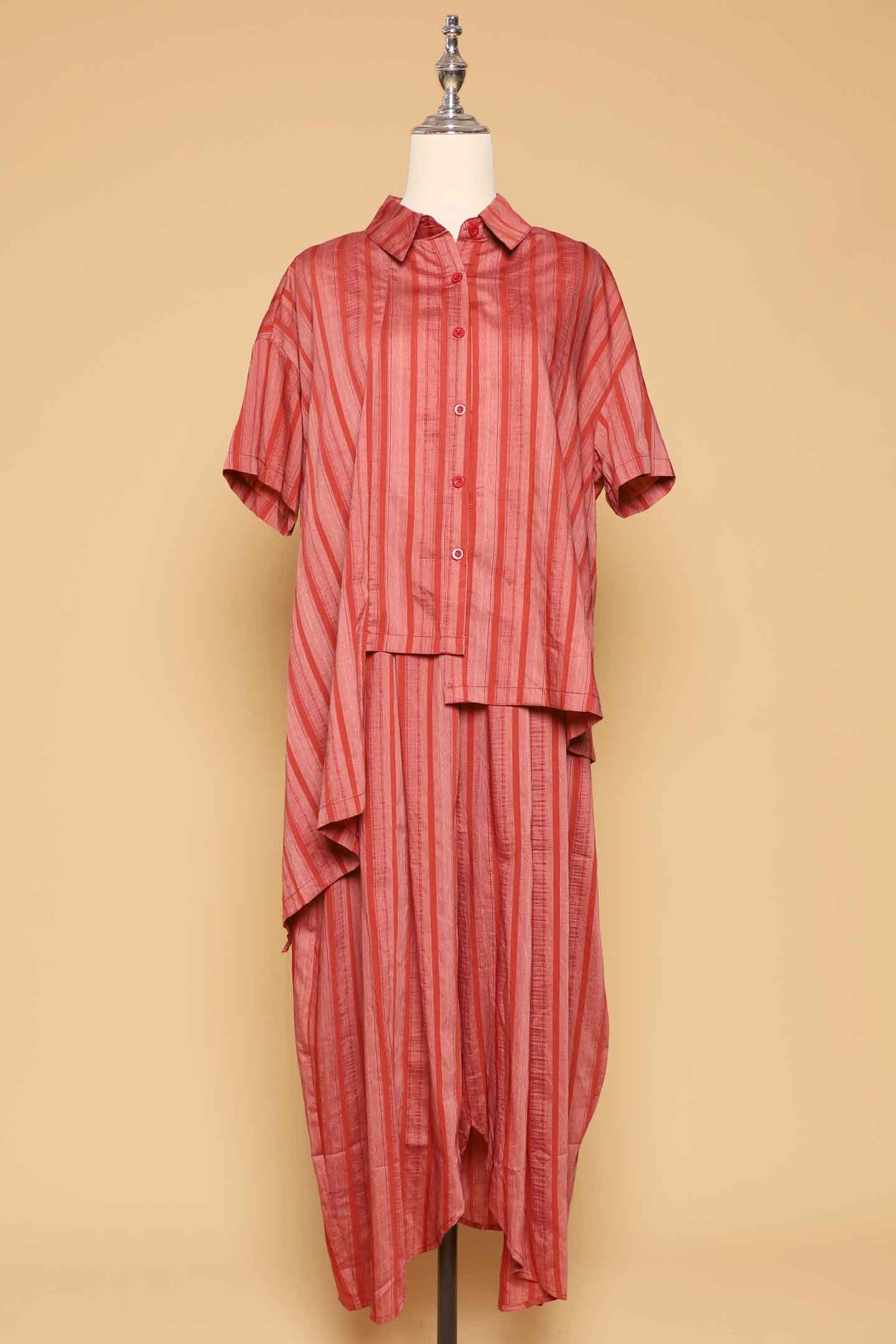 PO - Bee Openback Top in Orange Stripes