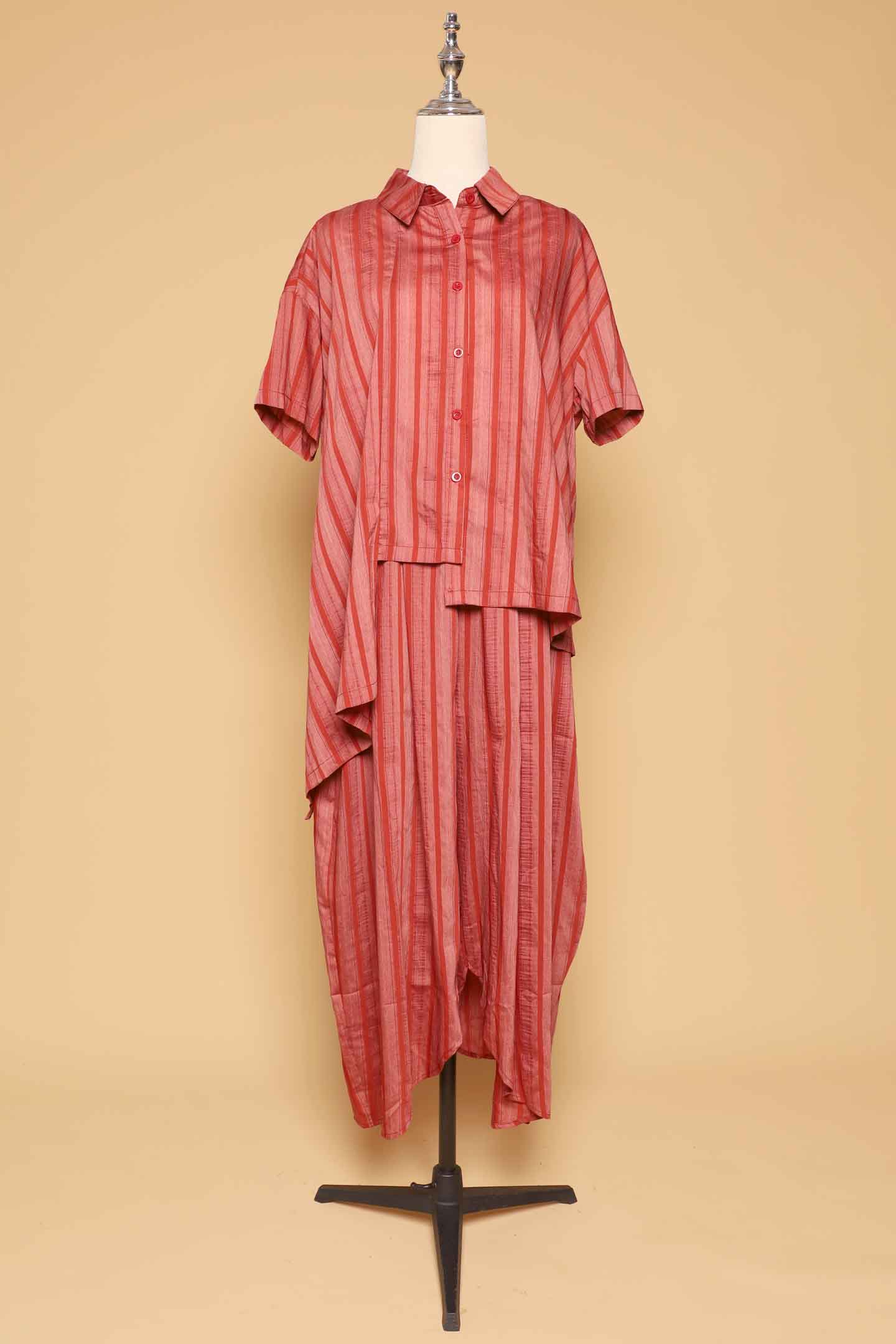 PO - Bee Openback Top in Orange Stripes