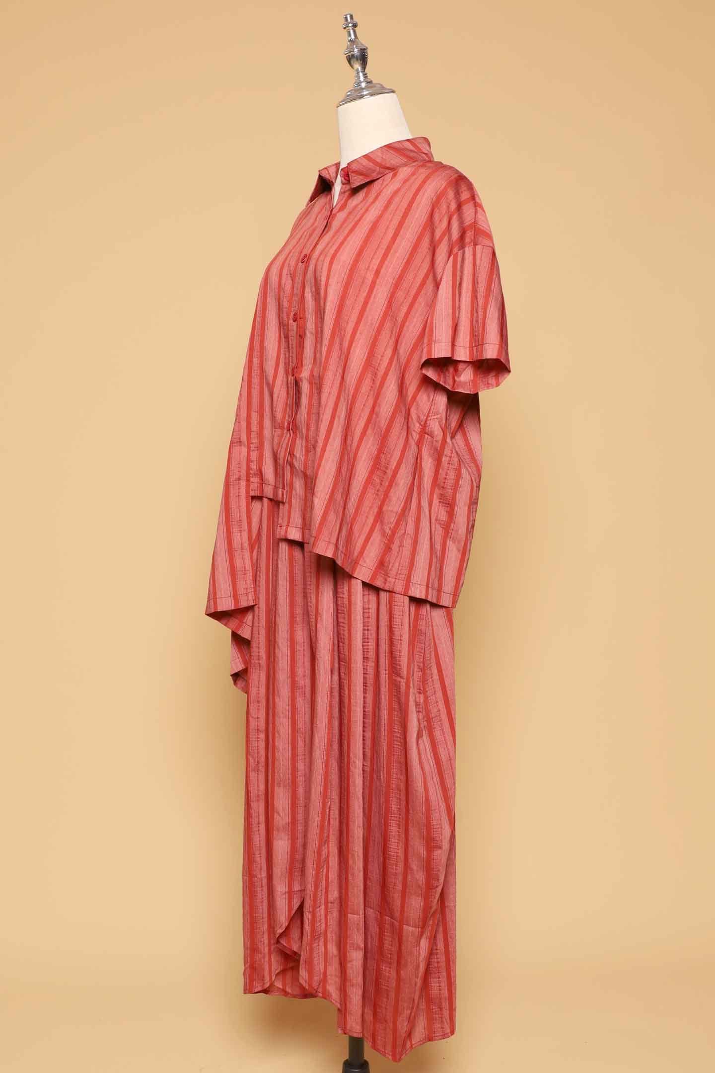 PO - Bee Openback Top in Orange Stripes