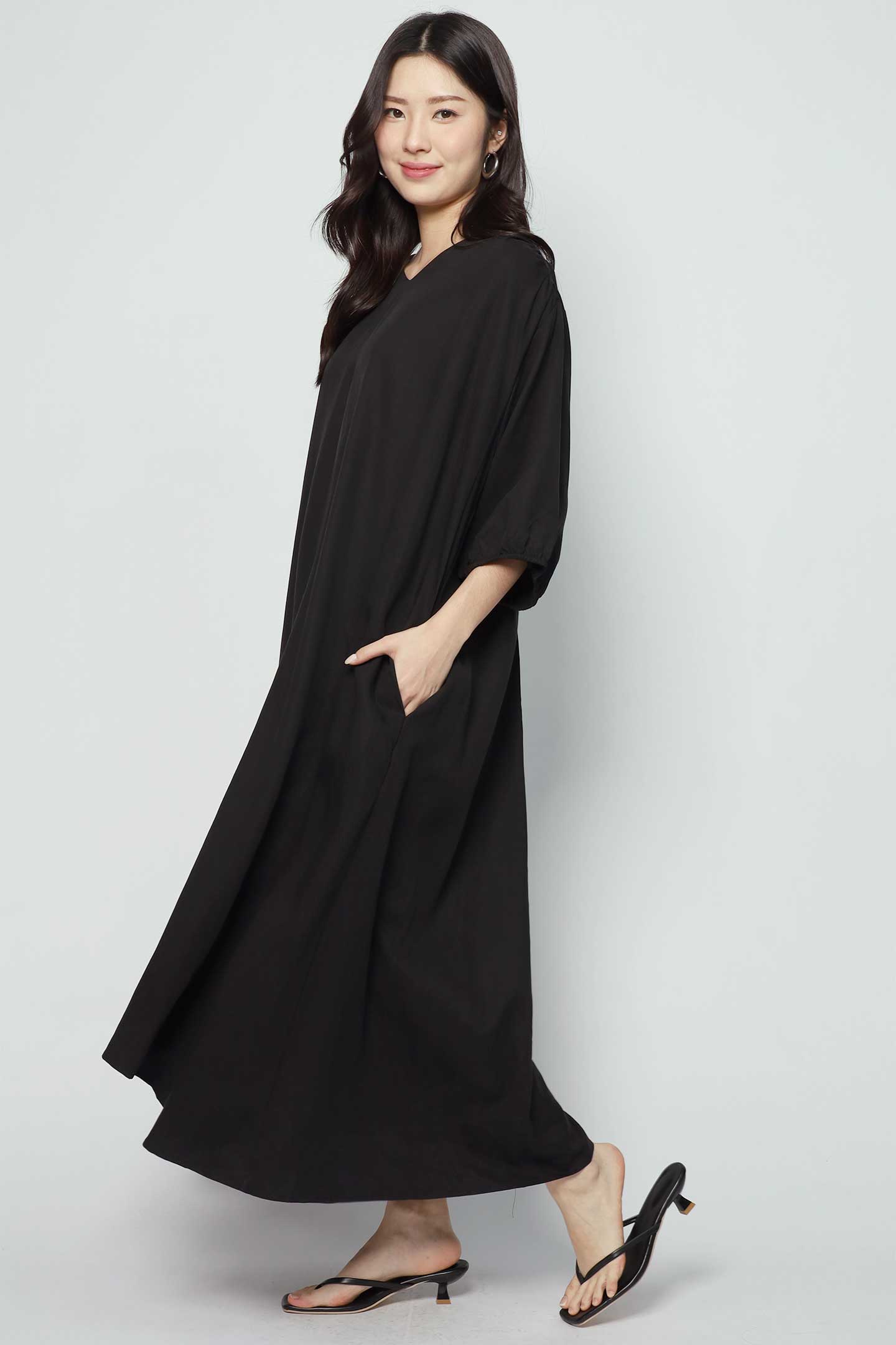 Benita Dress in Black