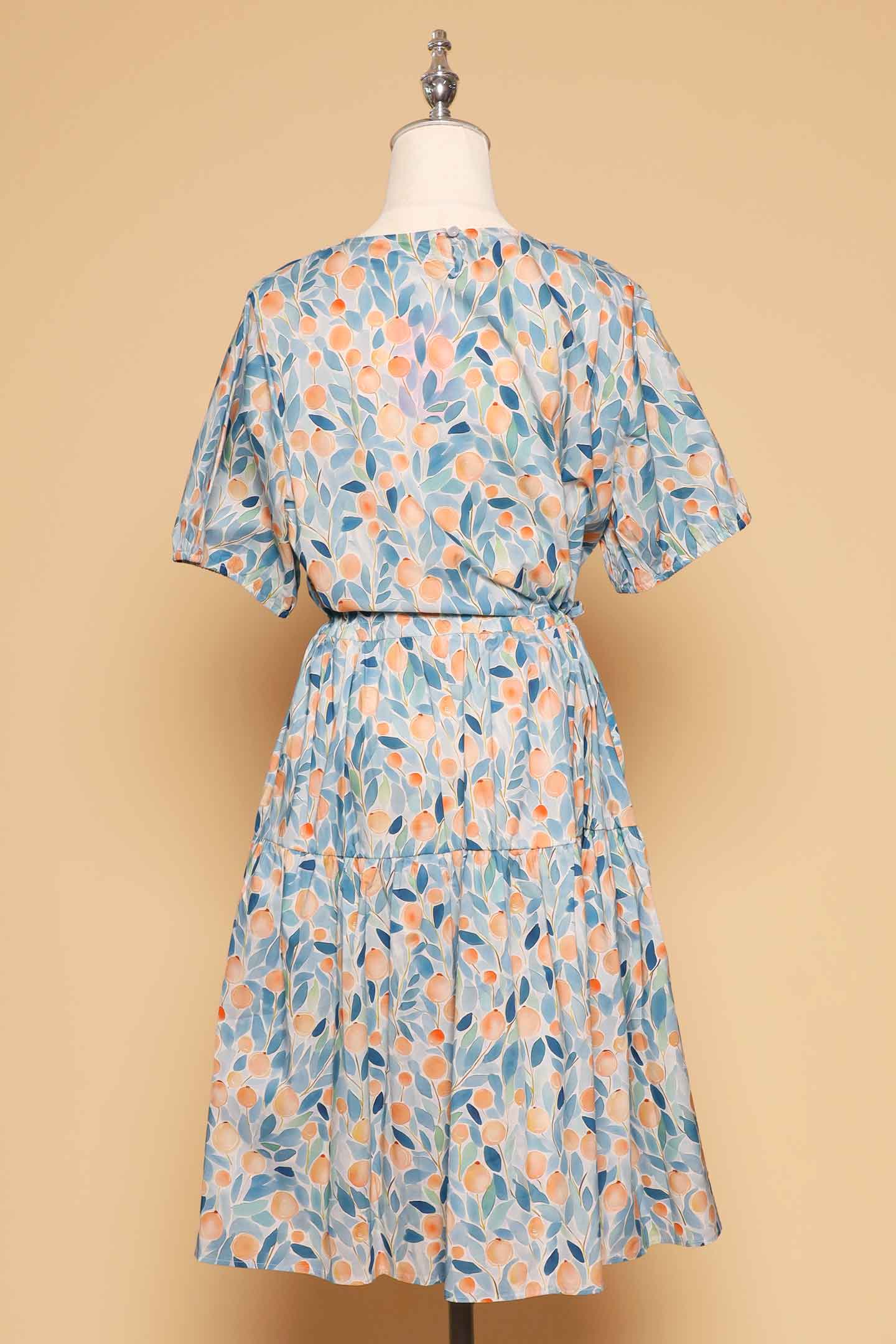 PO - Bianco Dress in Mandarin Garden