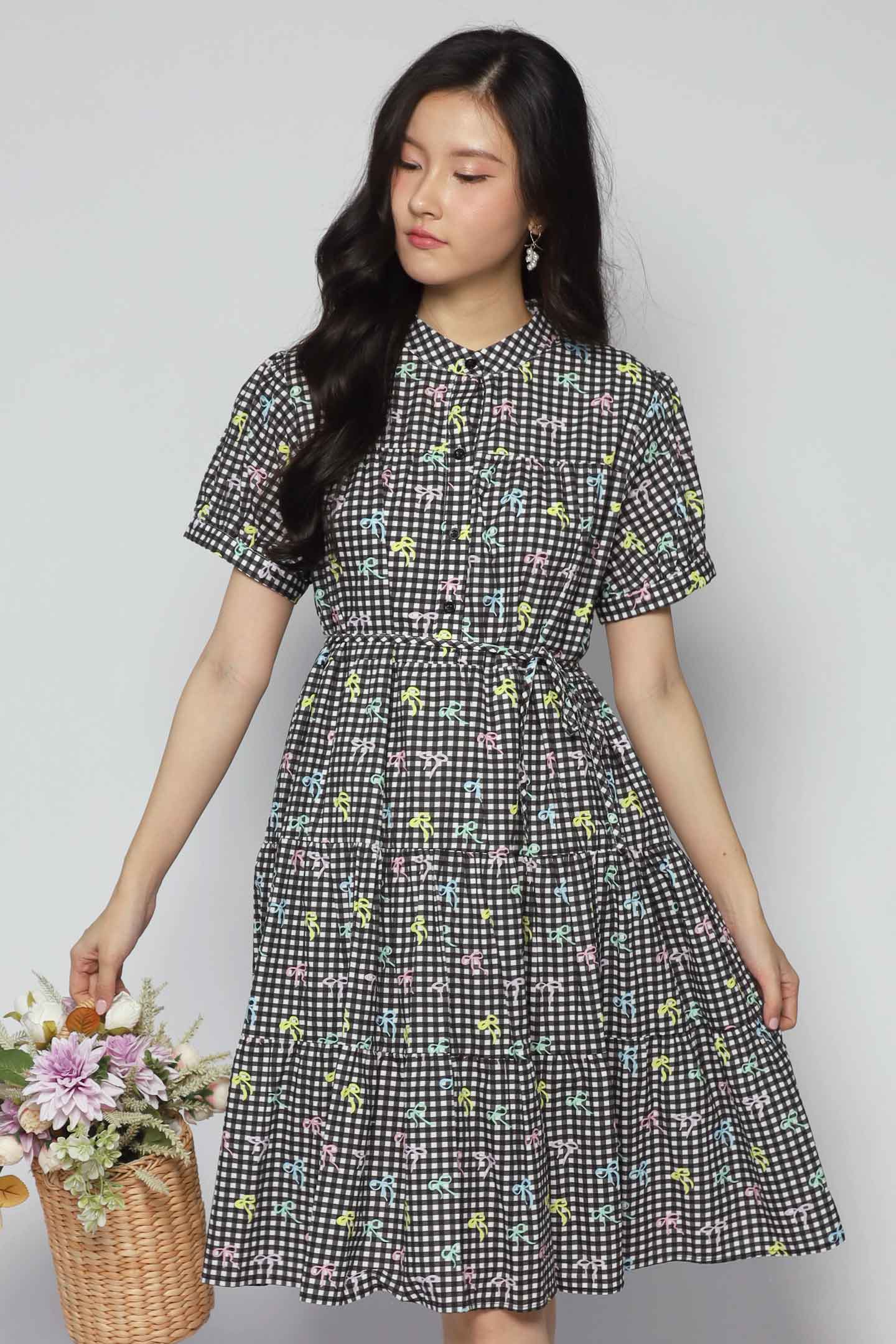 Bibi Dress in Candy Gingham