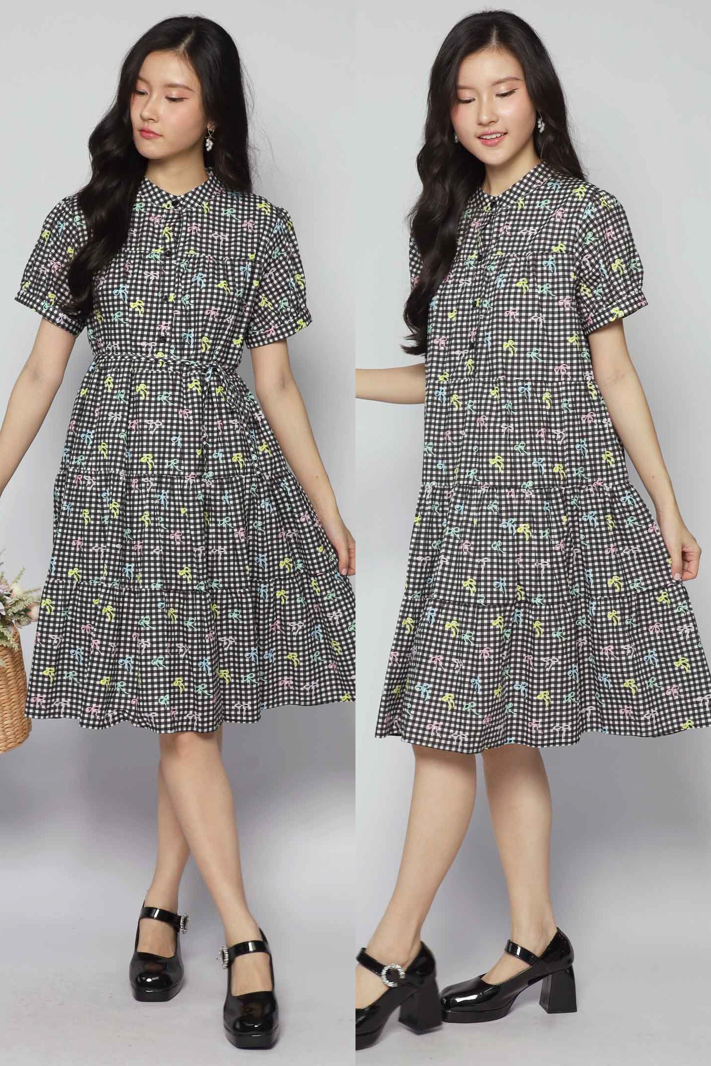 Bibi Dress in Candy Gingham