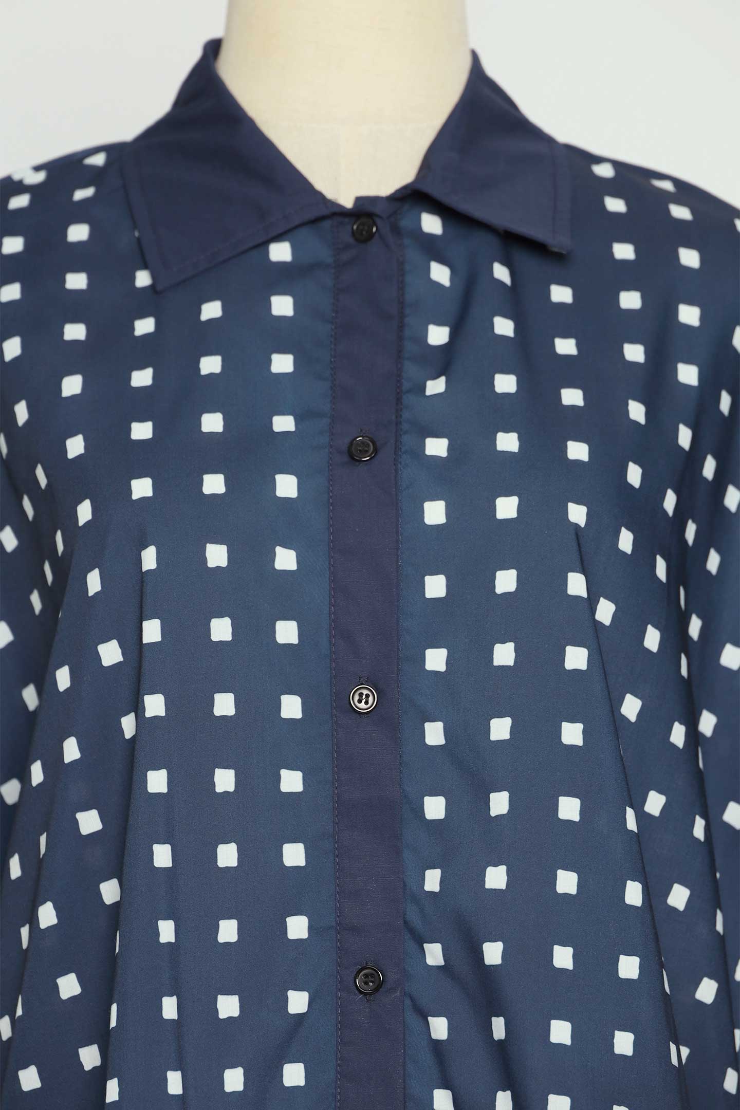 PO - Biscoff Squares Top in Blue
