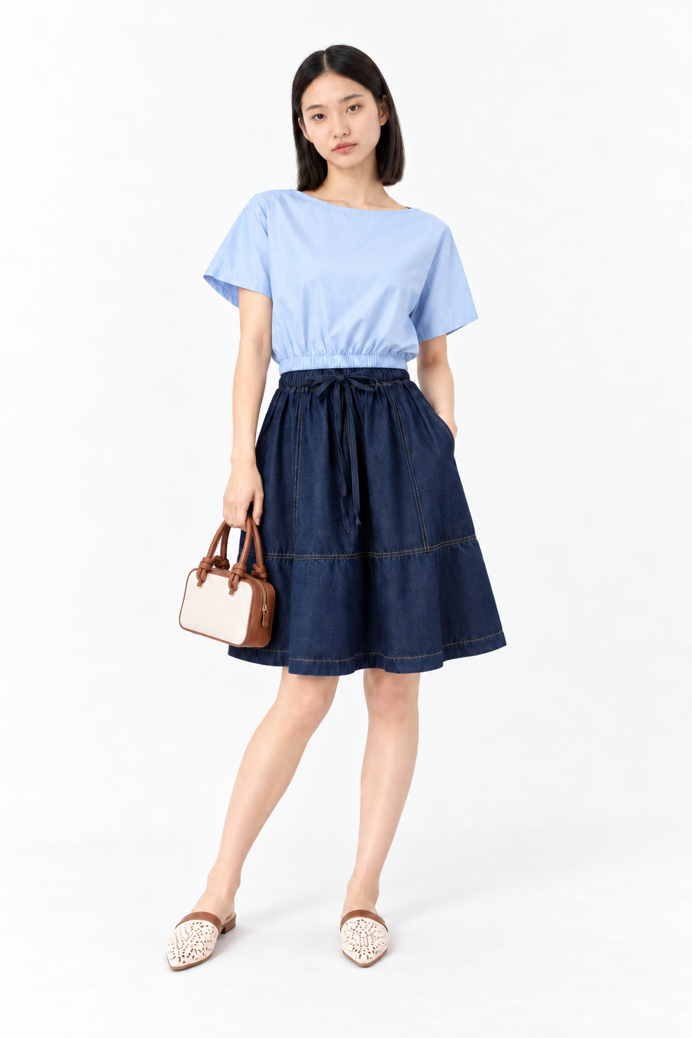 Jovana Denim Skirt