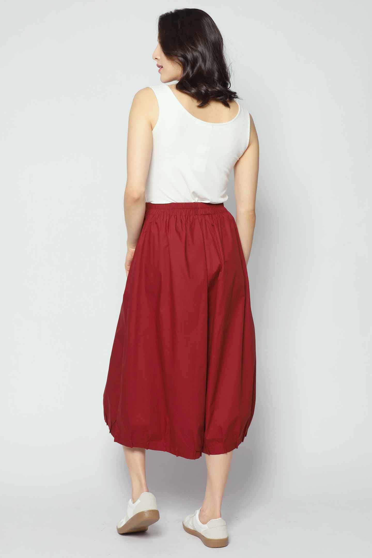 Backorders Blythe Pants in Maroon