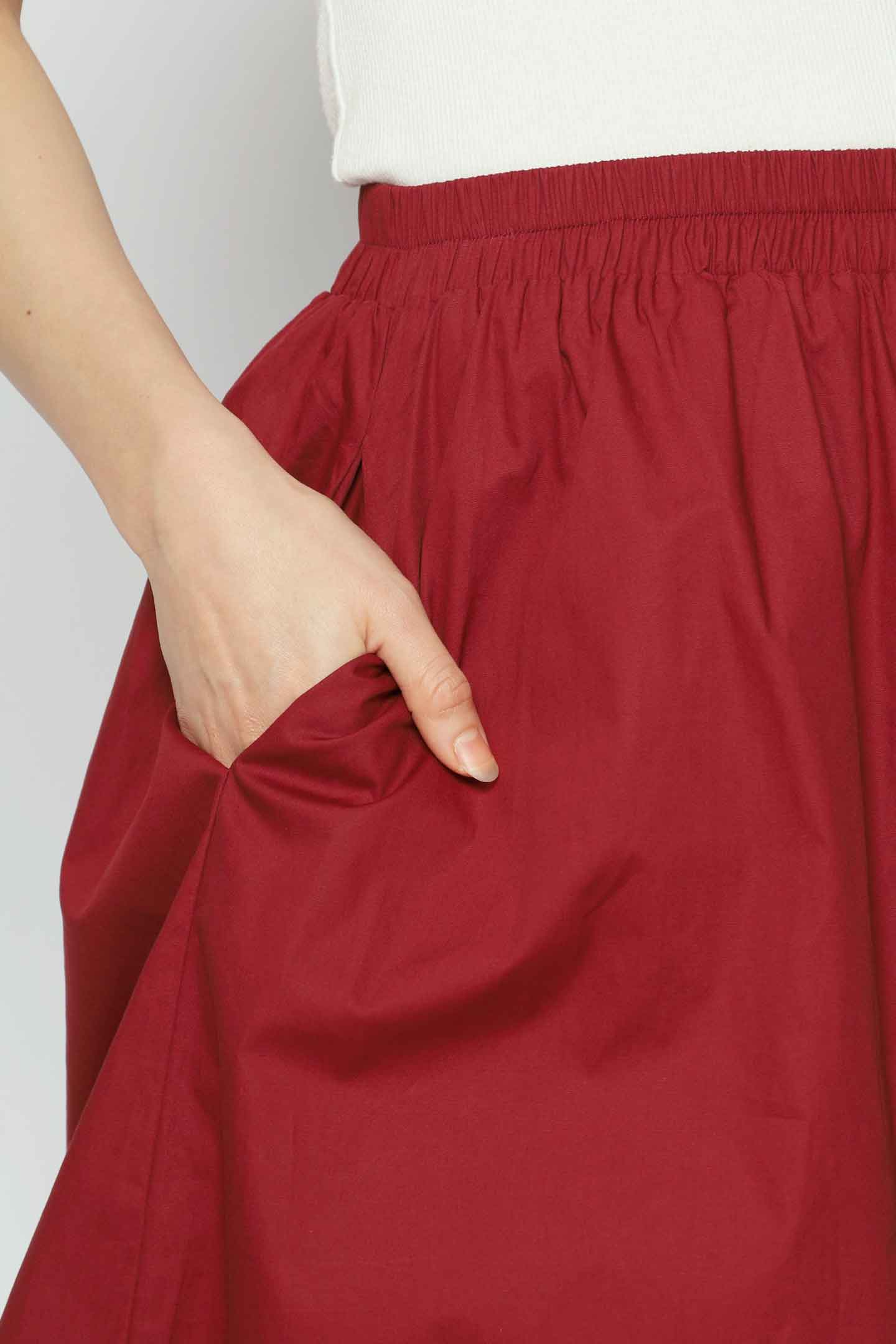 Backorders Blythe Pants in Maroon