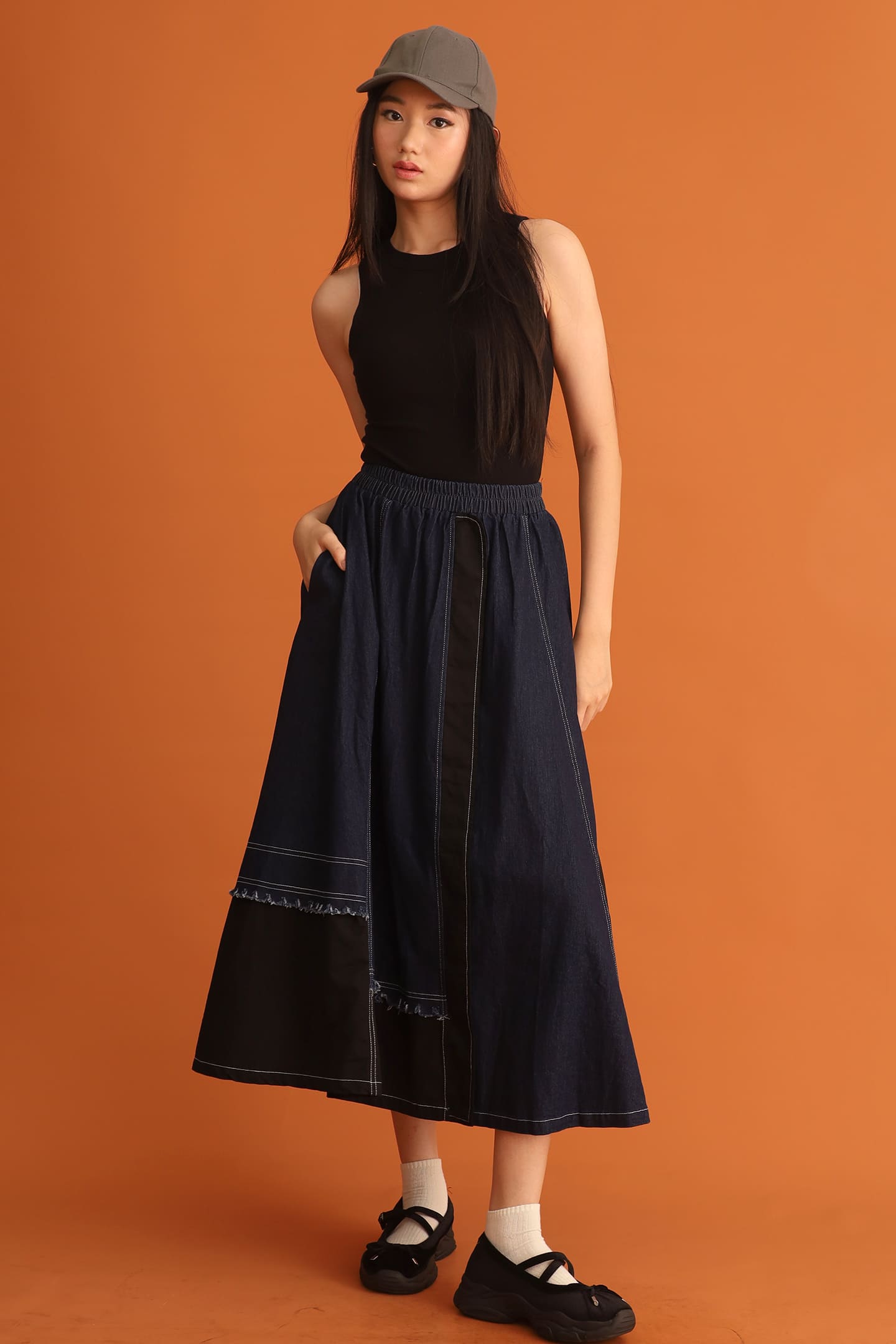 CHOSEN - Bogum Denim Skirt