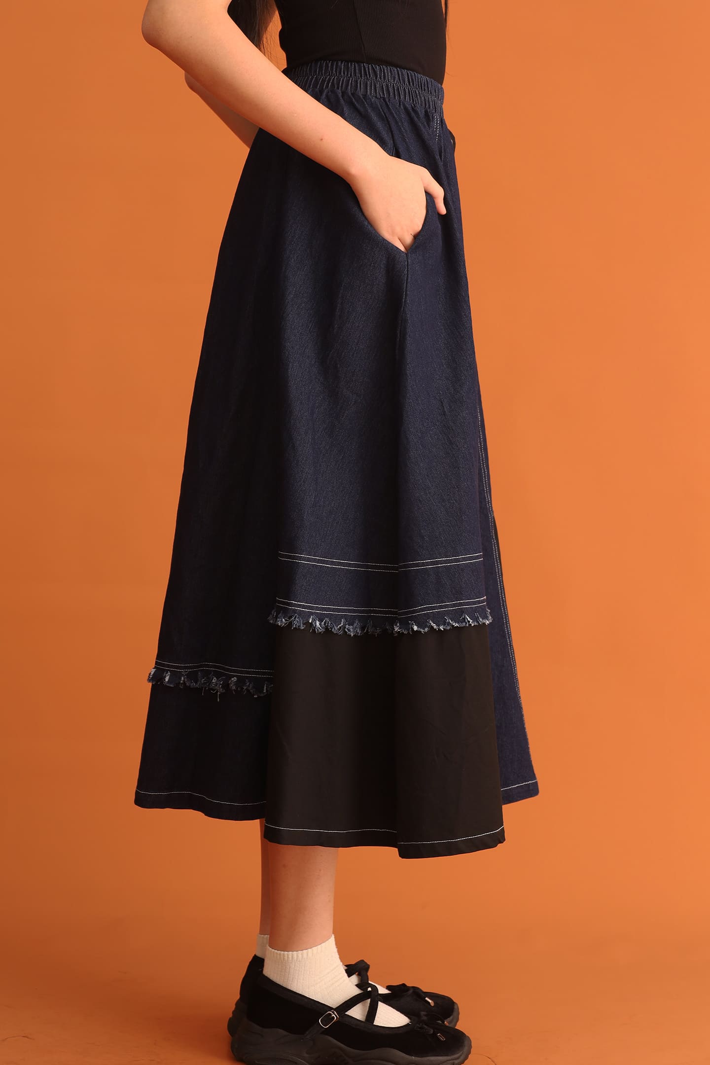 CHOSEN - Bogum Denim Skirt