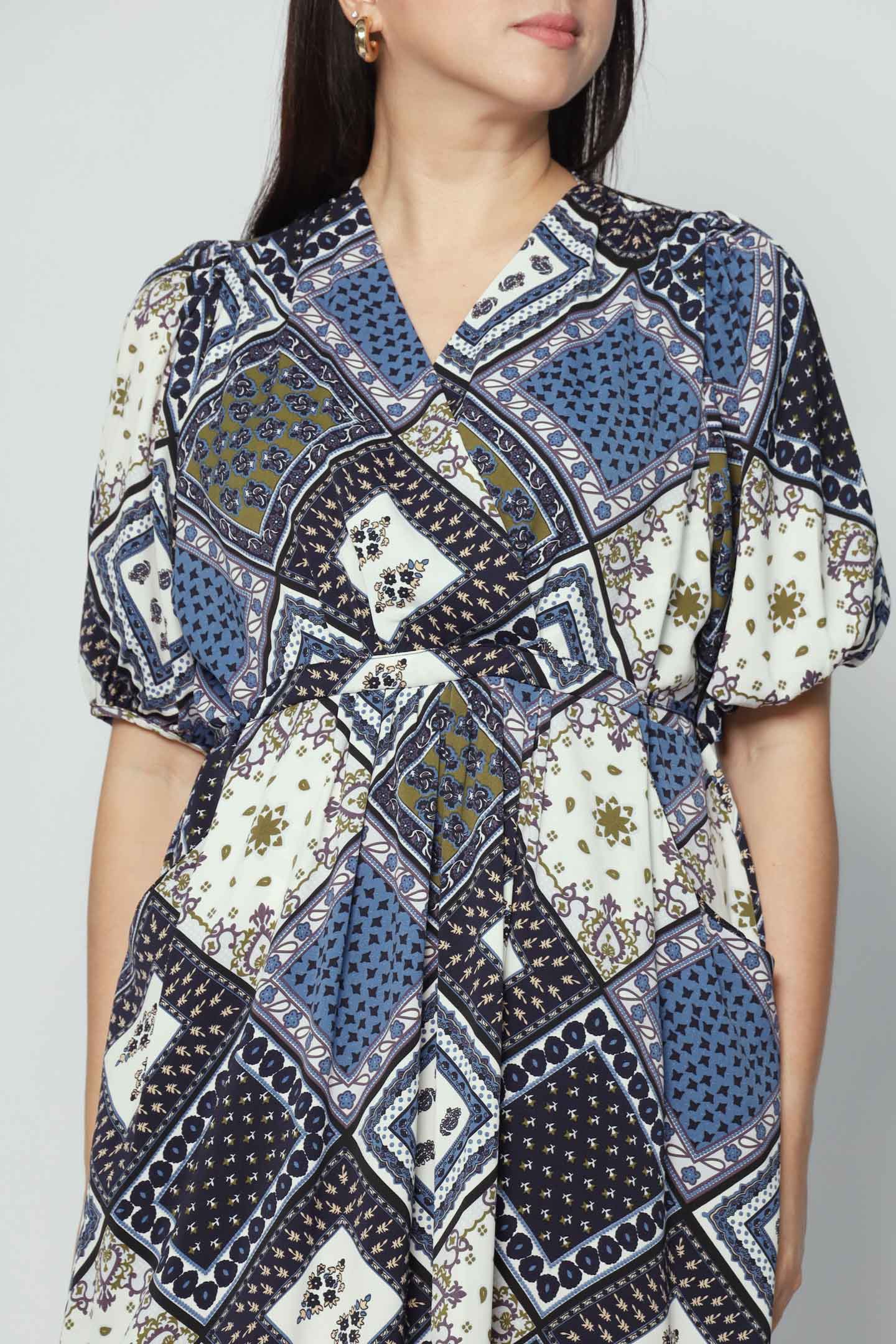 Boris Dress in Paisley