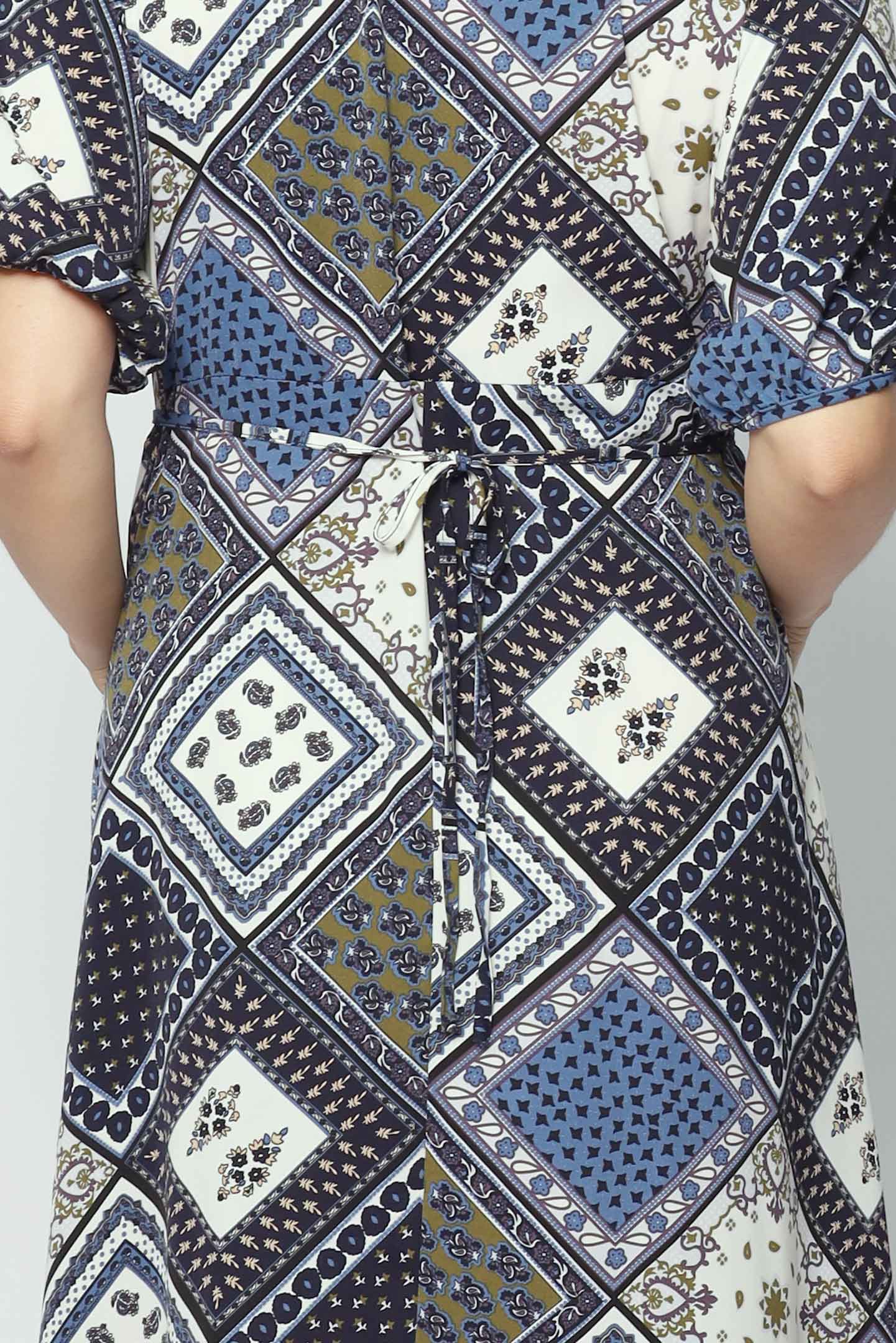 Boris Dress in Paisley