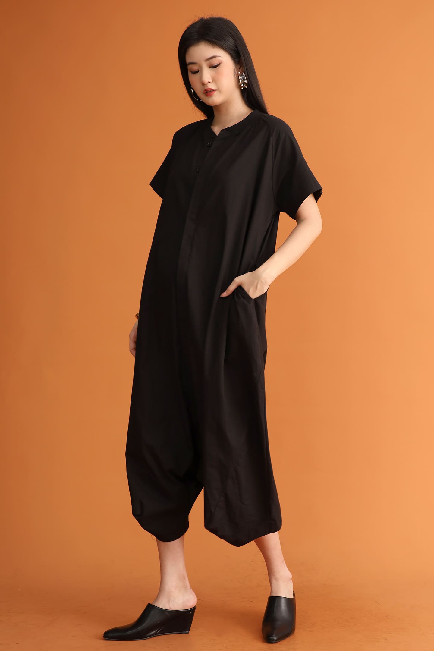 CHOSEN - Bowie Jumpsuit in Black