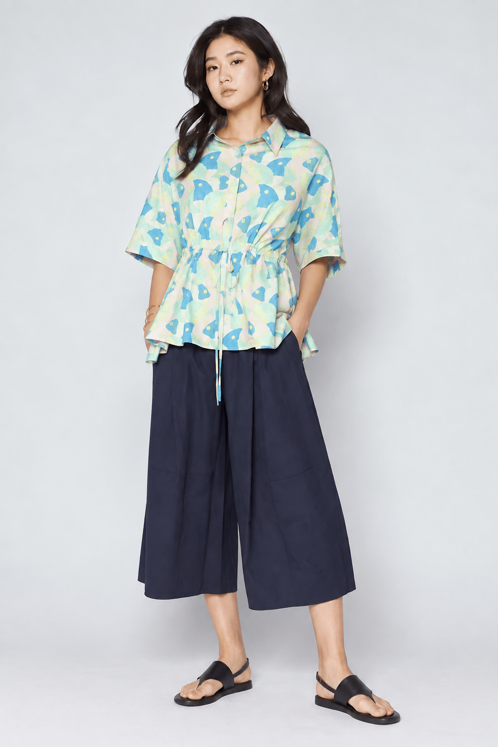 Bria Top in Sorbet Tiles
