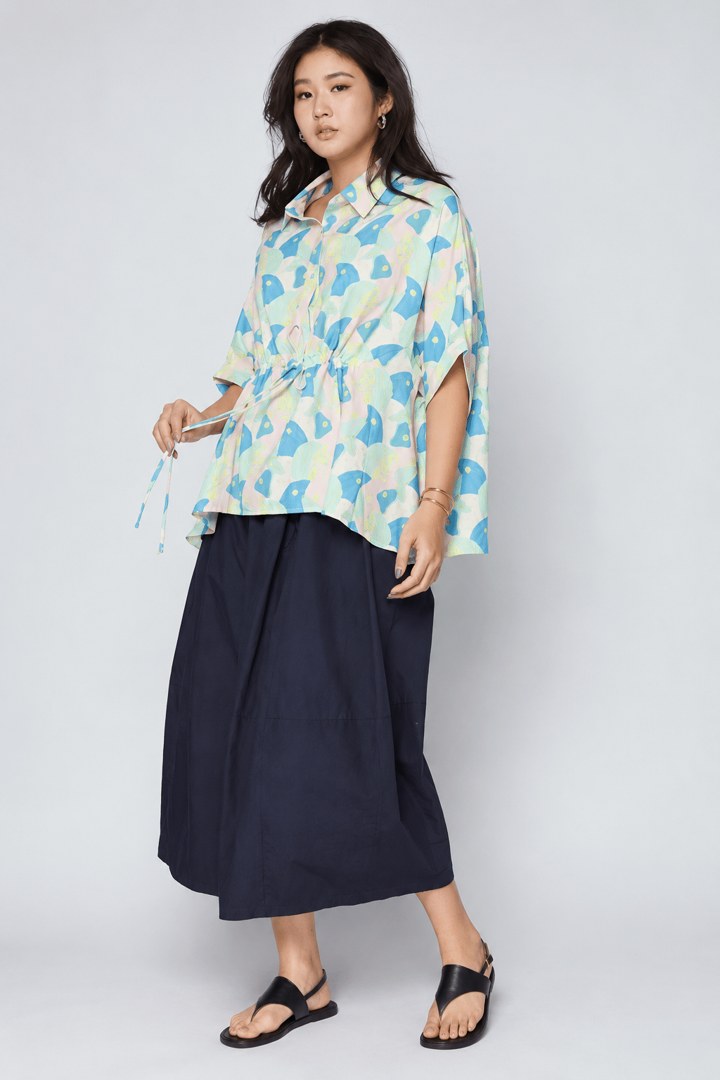 Bria Top in Sorbet Tiles