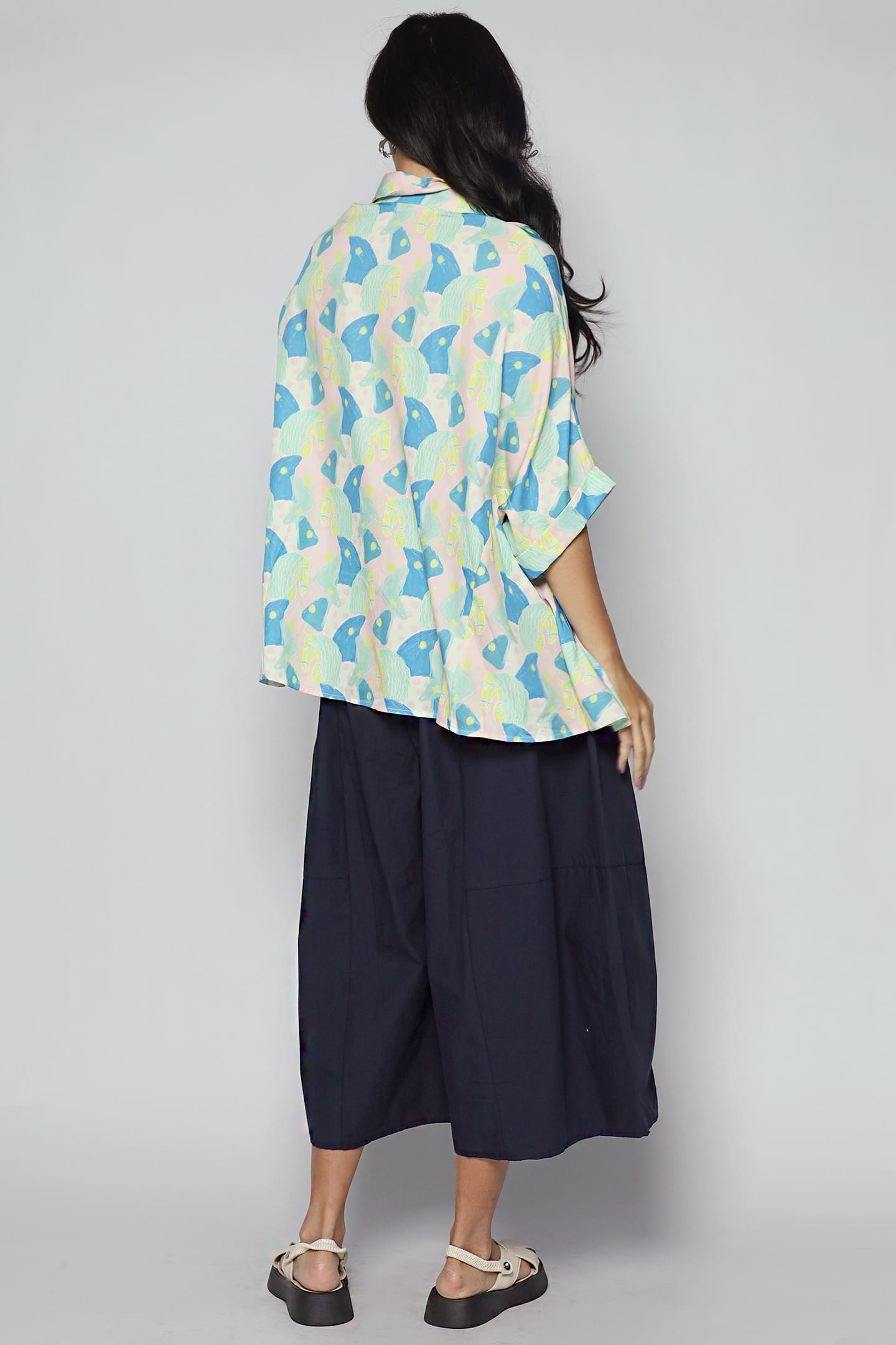 Bria Top in Sorbet Tiles