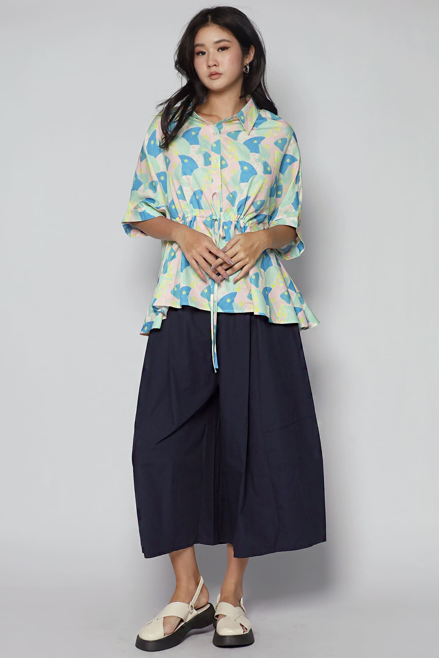 Bria Top in Sorbet Tiles
