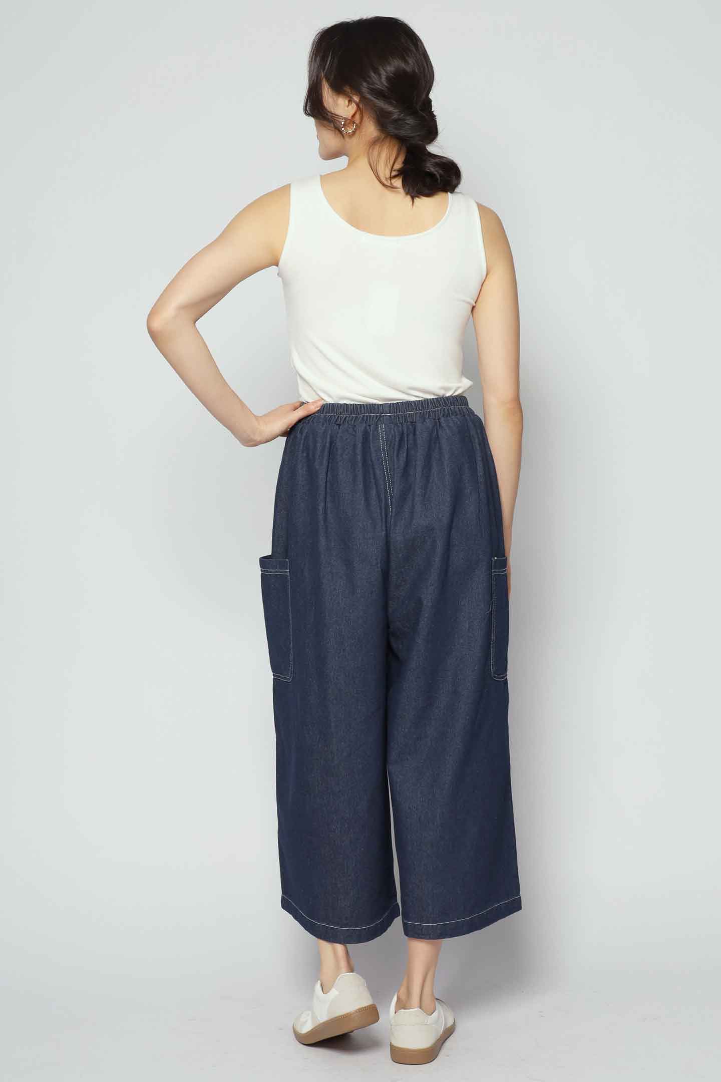 Backorder Brinda Denim Culottes