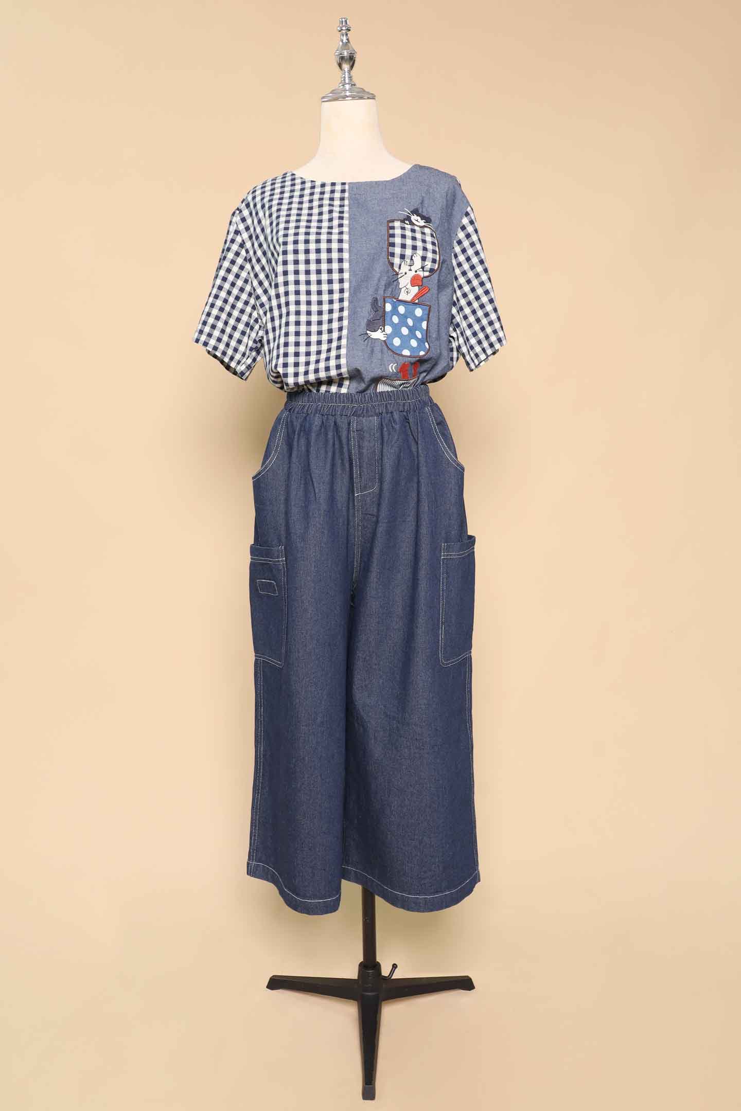 PO - Brinda Denim Culottes