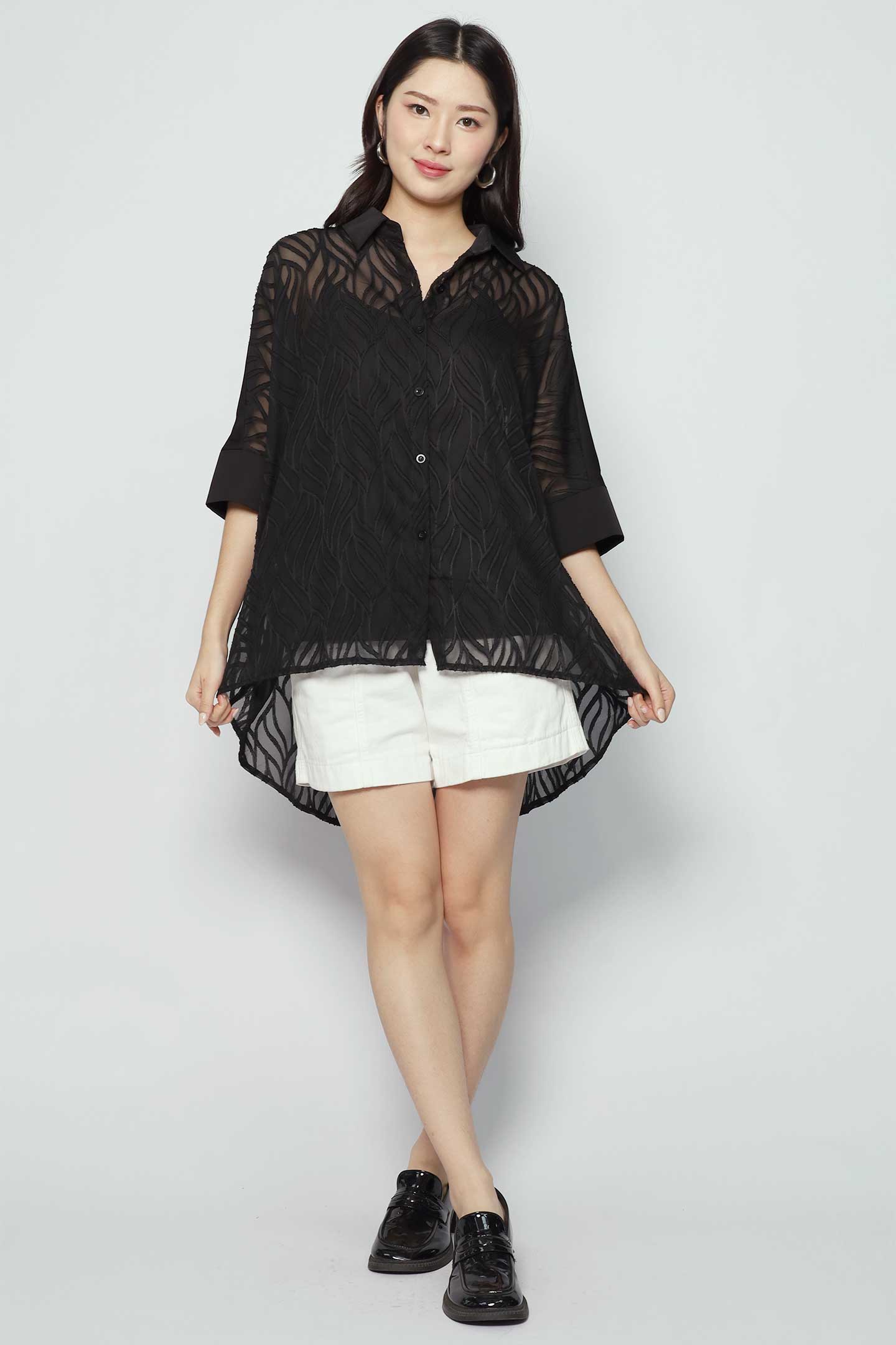 Brissy 2 in 1 Top in Black