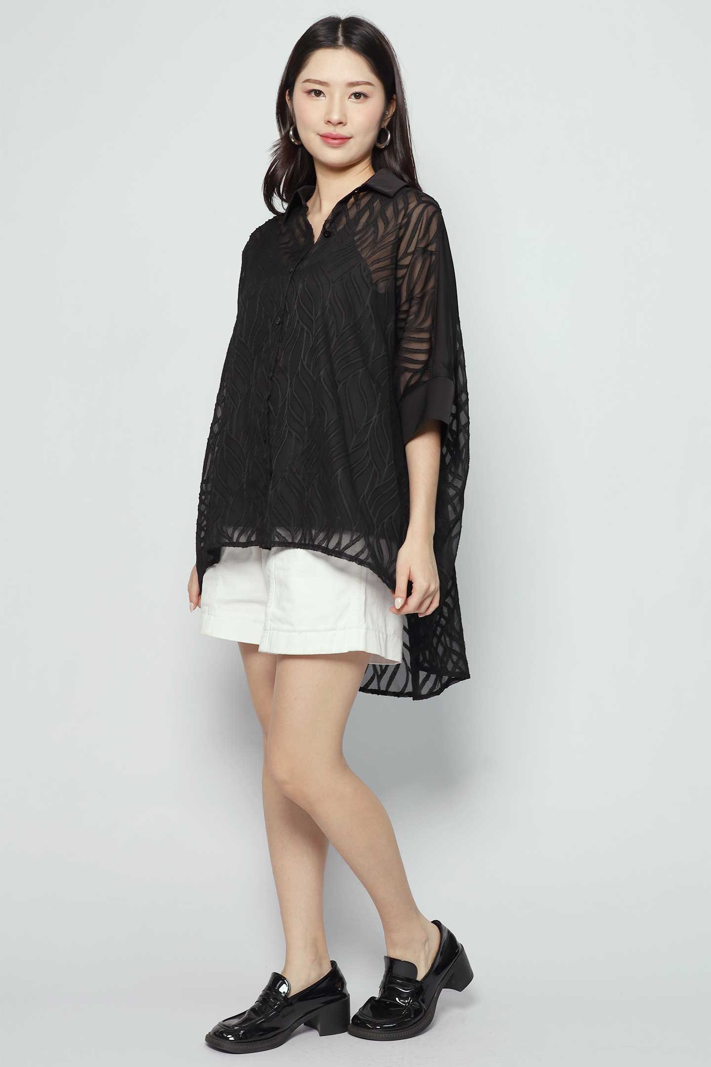 Brissy 2 in 1 Top in Black