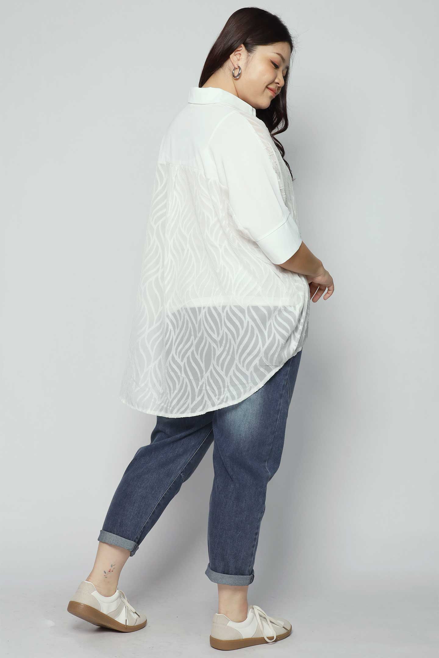 Brissy 2 in 1 Top in White