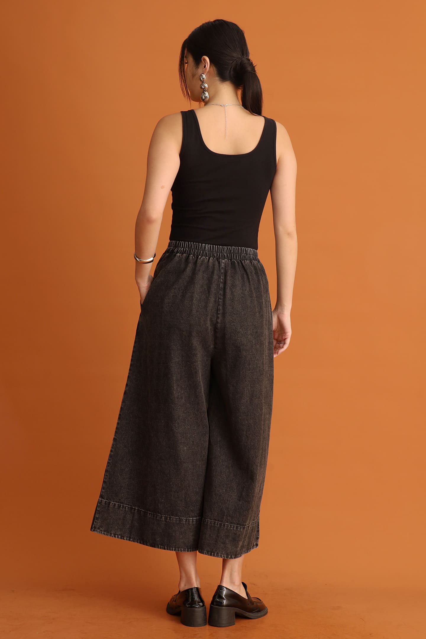 CHOSEN - Bullet Denim Pants in Black