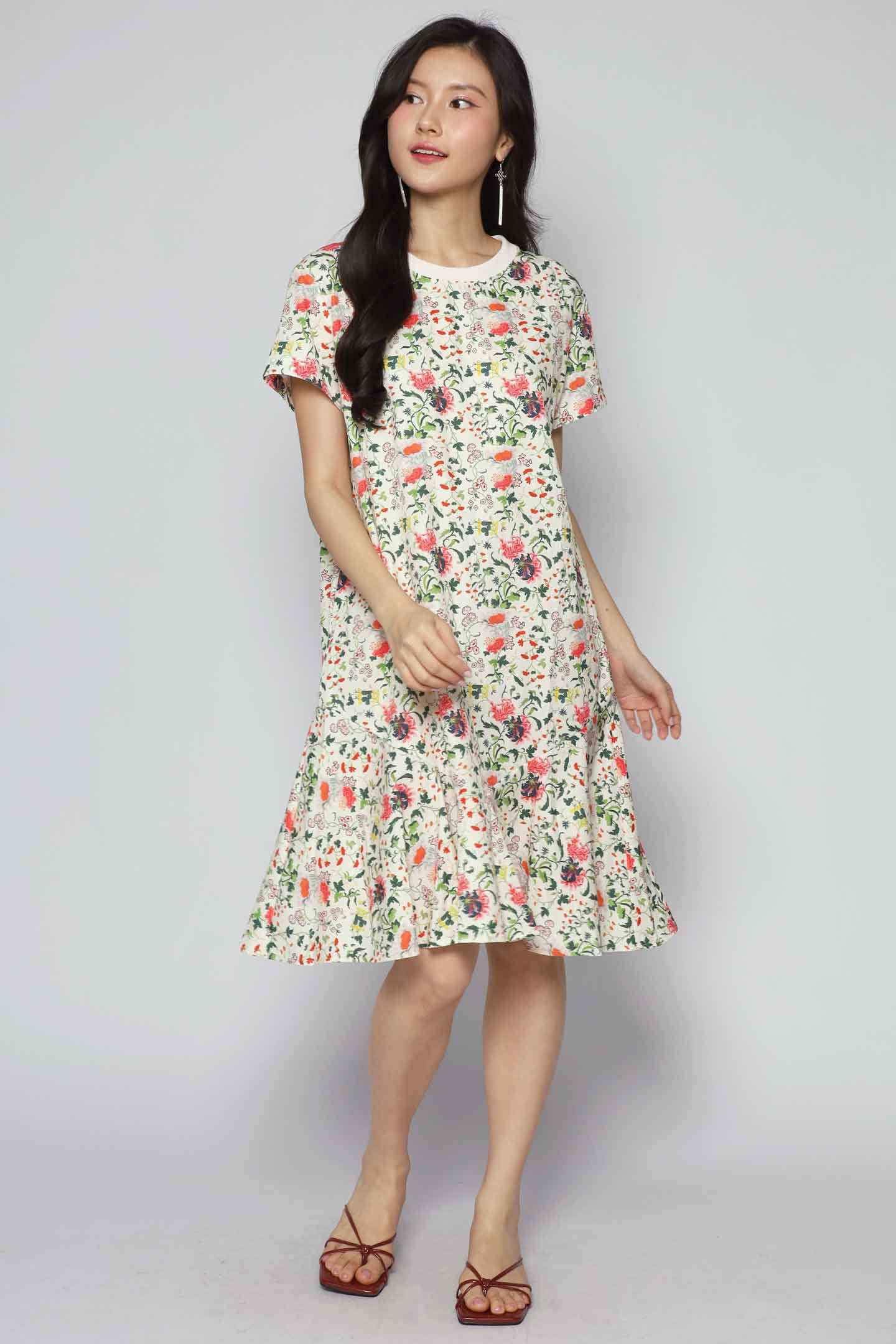 Bundchen Dress in Garden Sonata