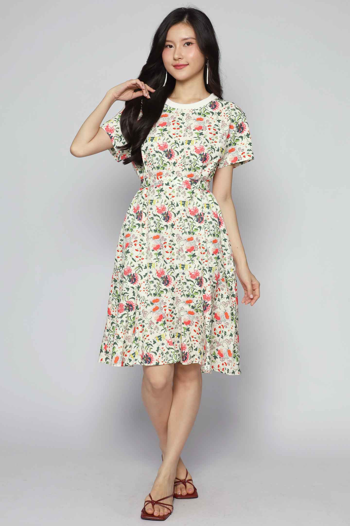 Bundchen Dress in Garden Sonata