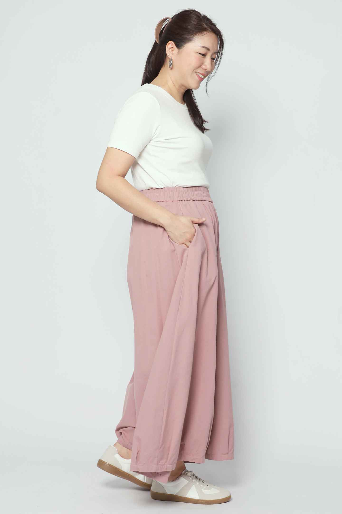 Caitlin Culottes in Pink