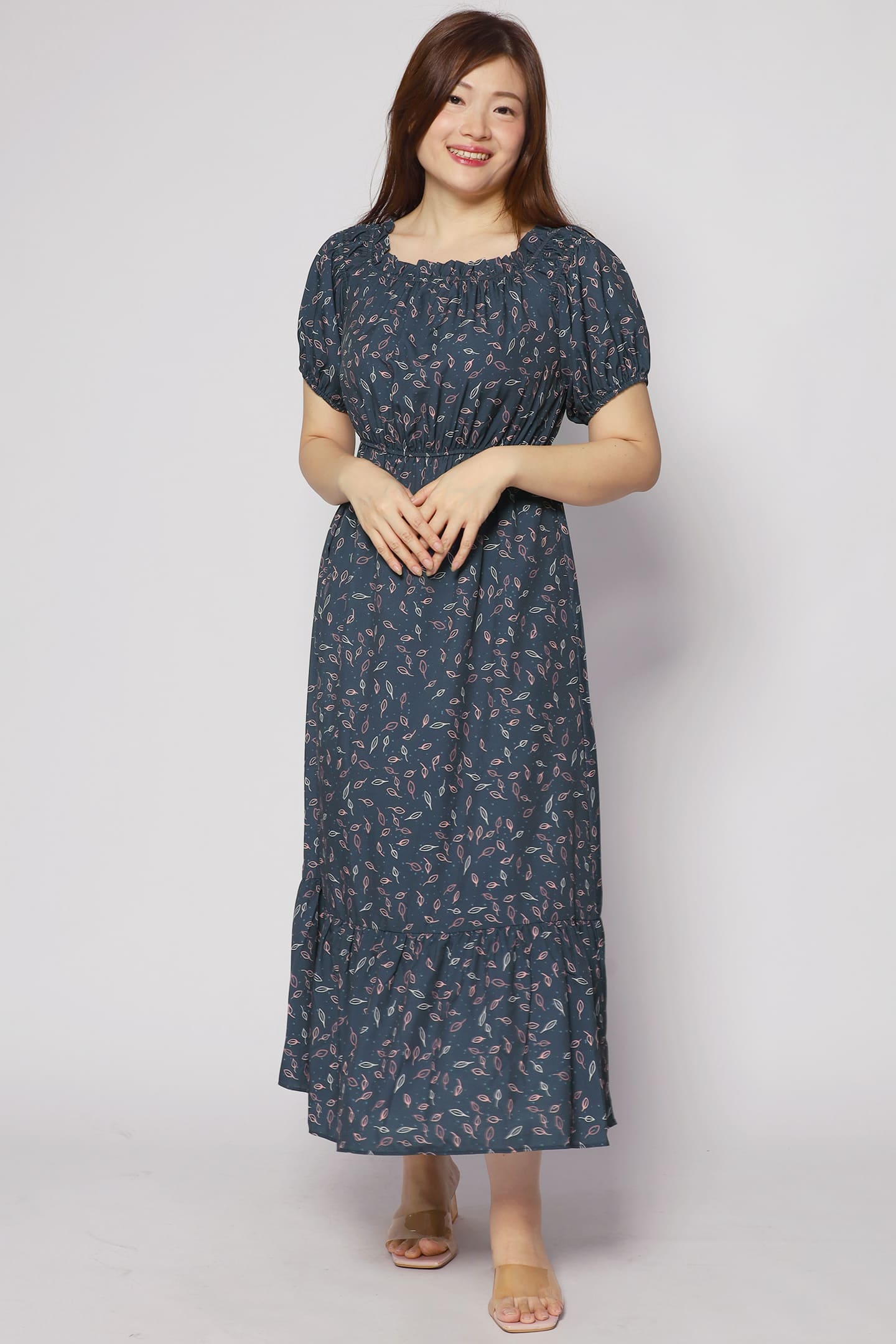 Camy Dress in Leaflet