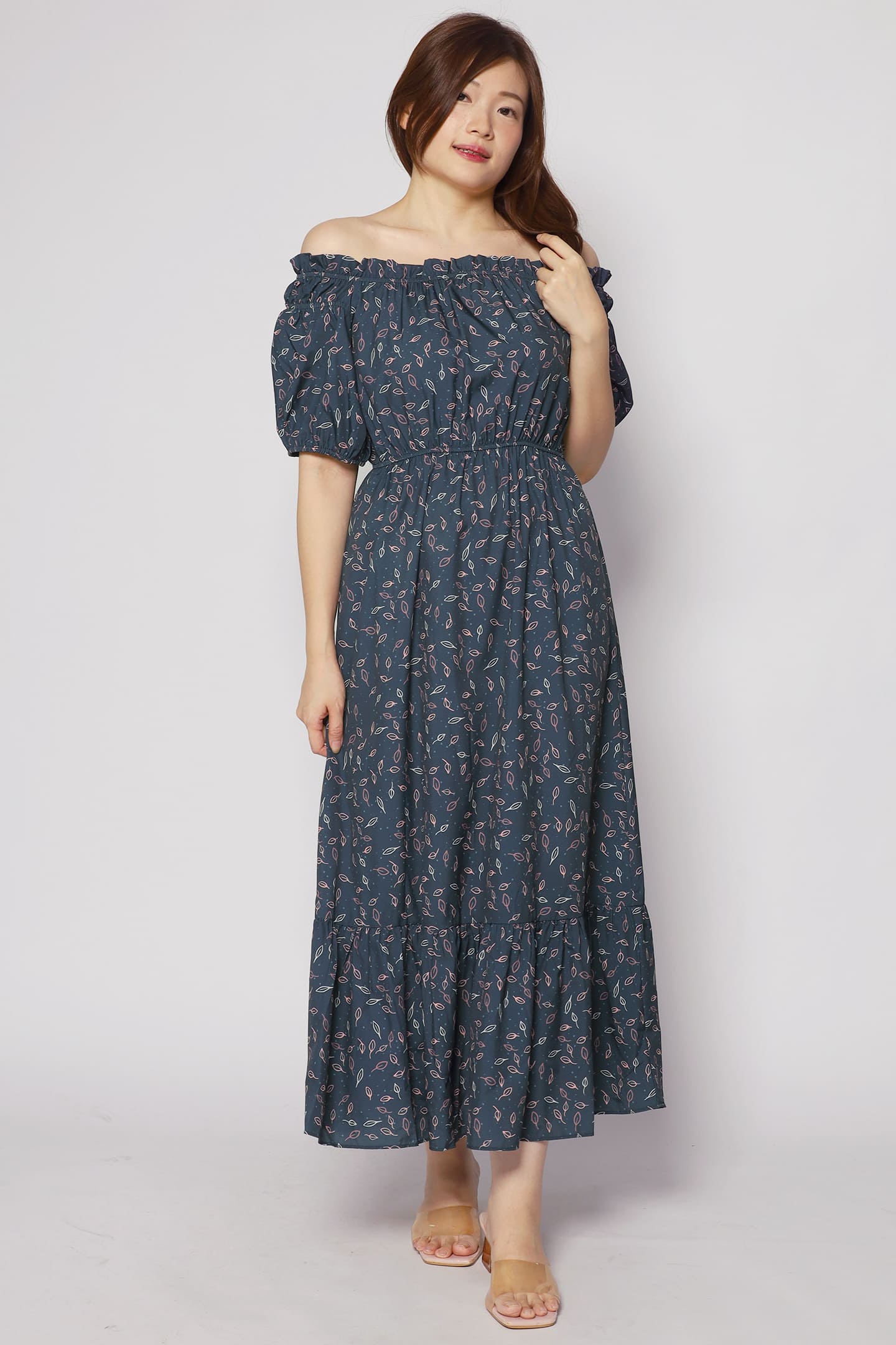 Camy Dress in Leaflet