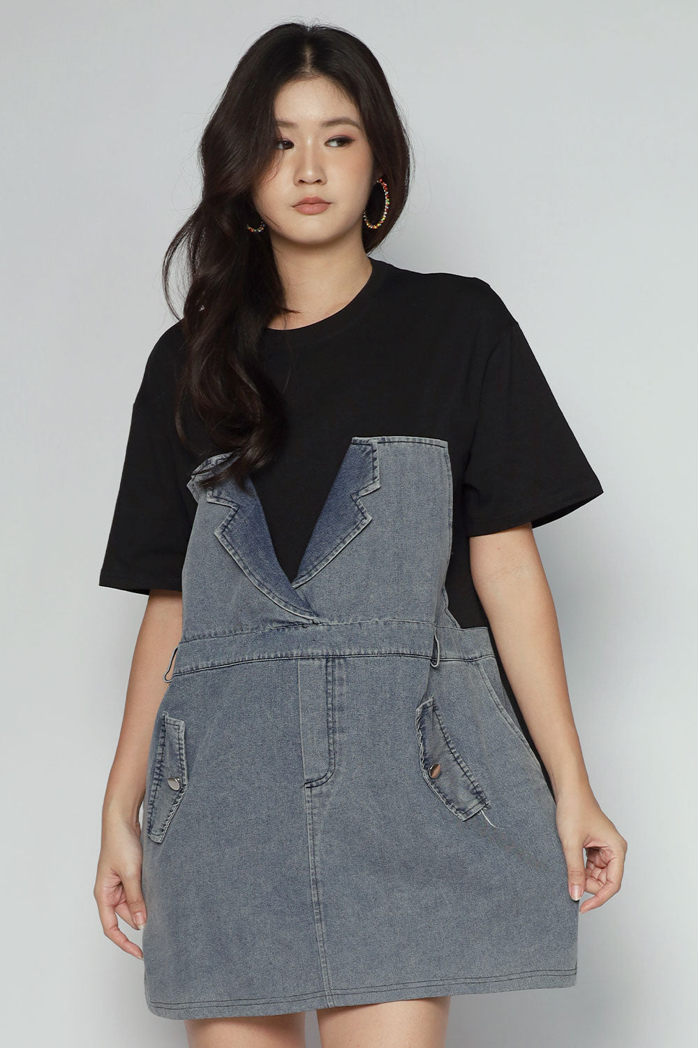 Carlis Tshirt Denim Dress
