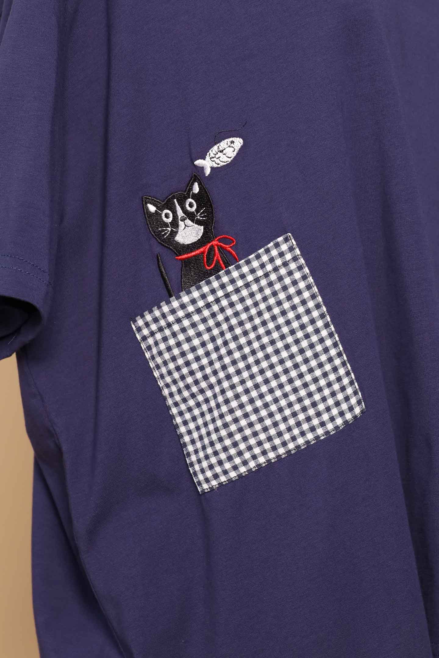 PO - Cat in a Pocket Top