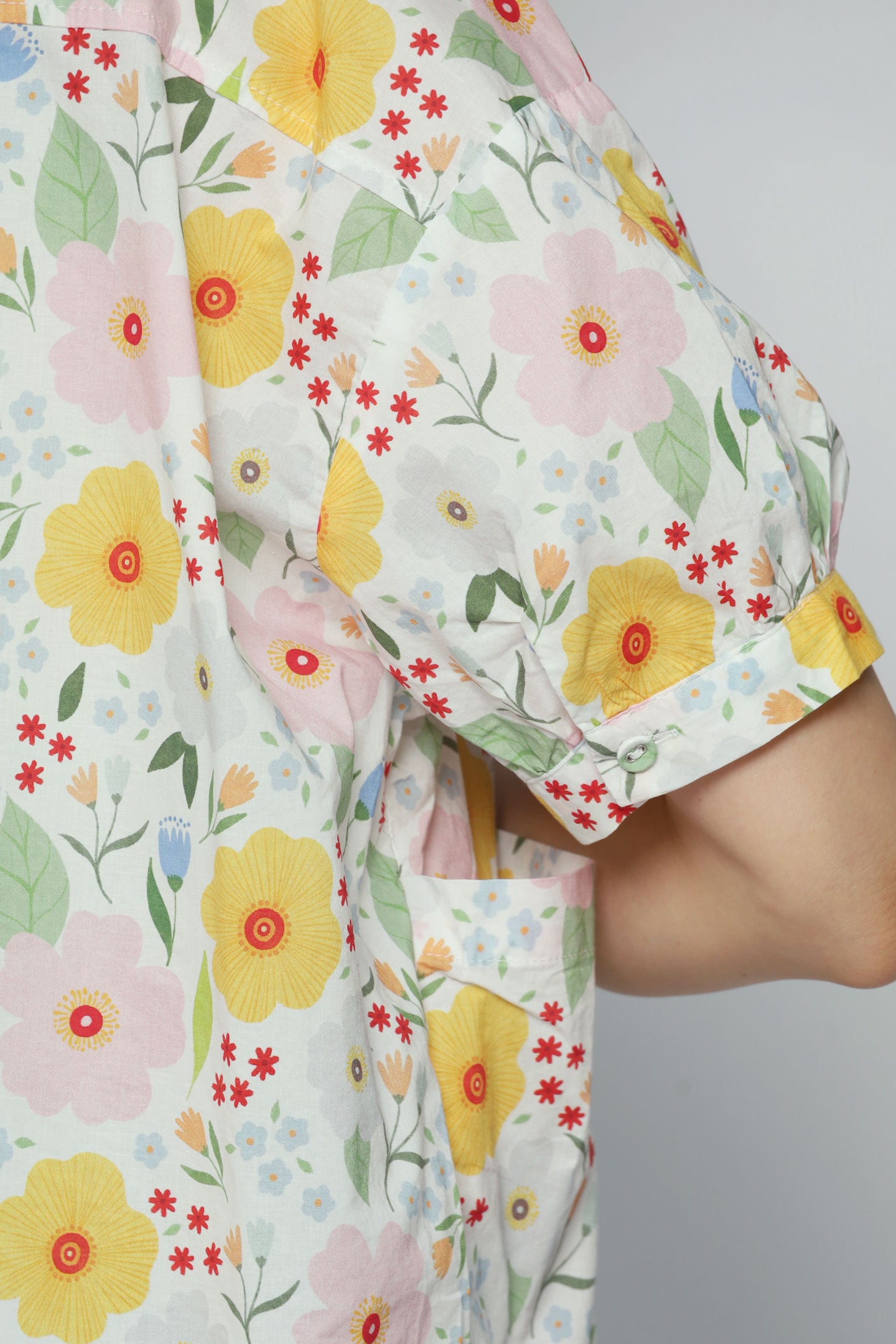 Cele Top in Pastel Floral