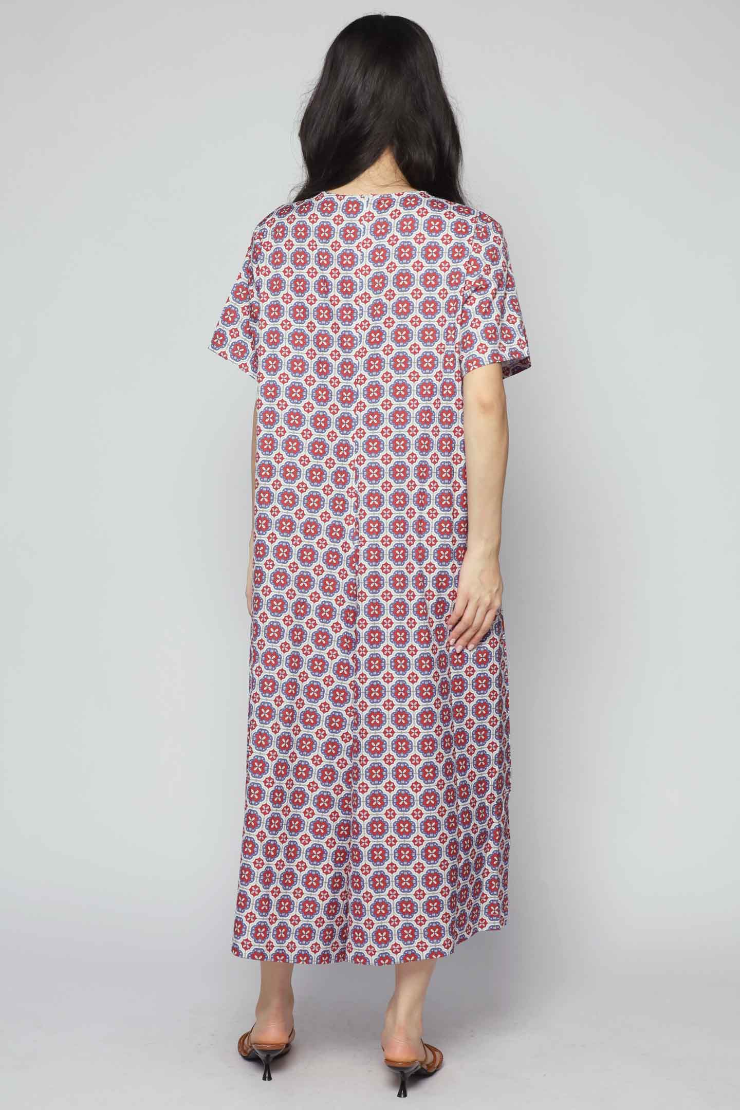 Celine Jumpsuit in Fortune Tiles