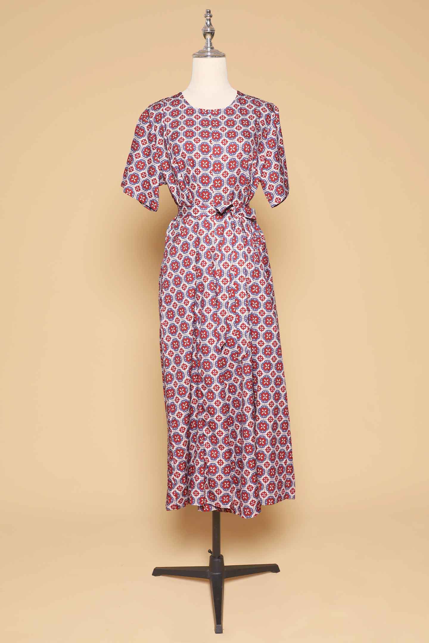 PO - Celine Jumpsuit in Fortune Tiles