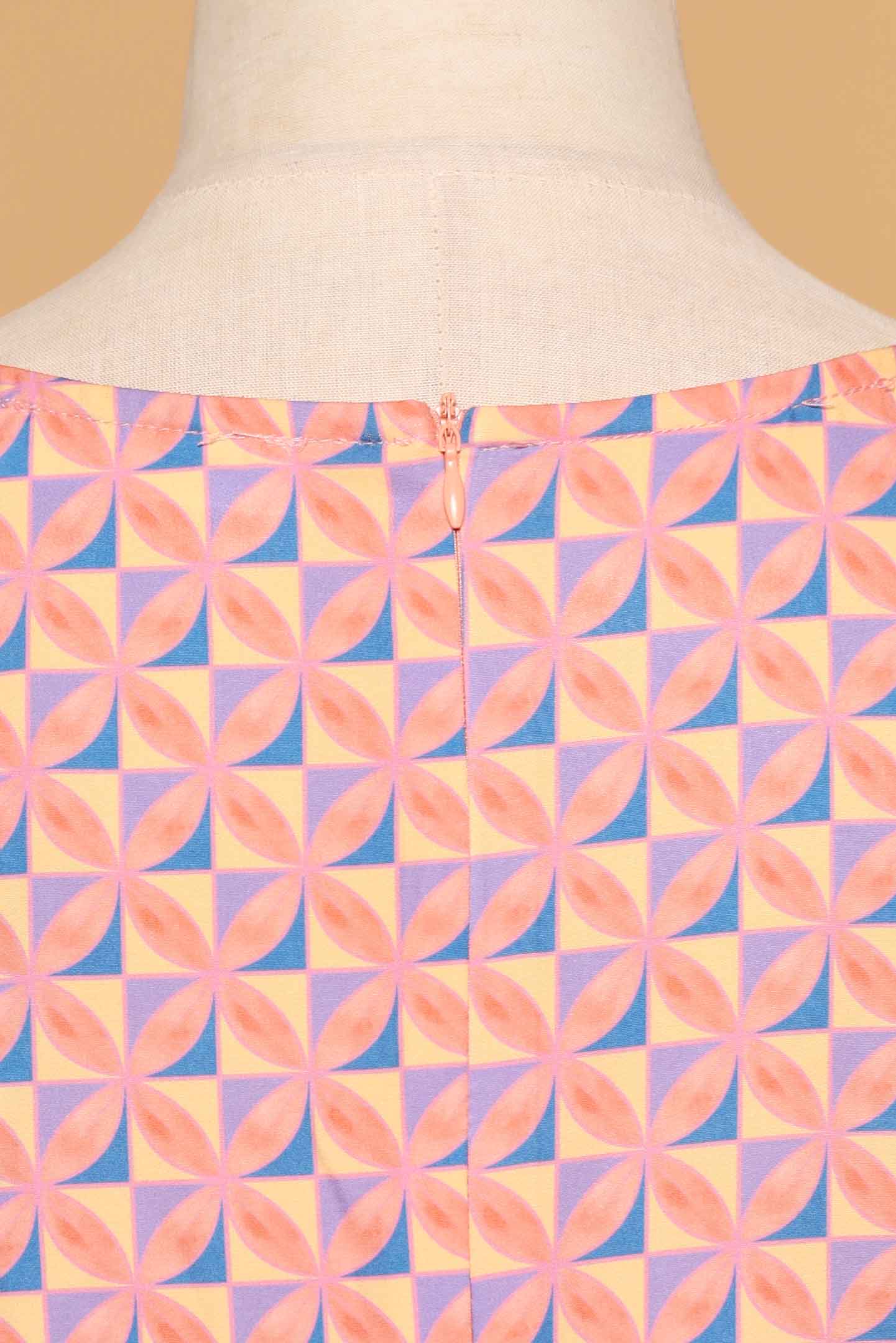 PO - Celine V Neckline Jumpsuit in Pink Playground