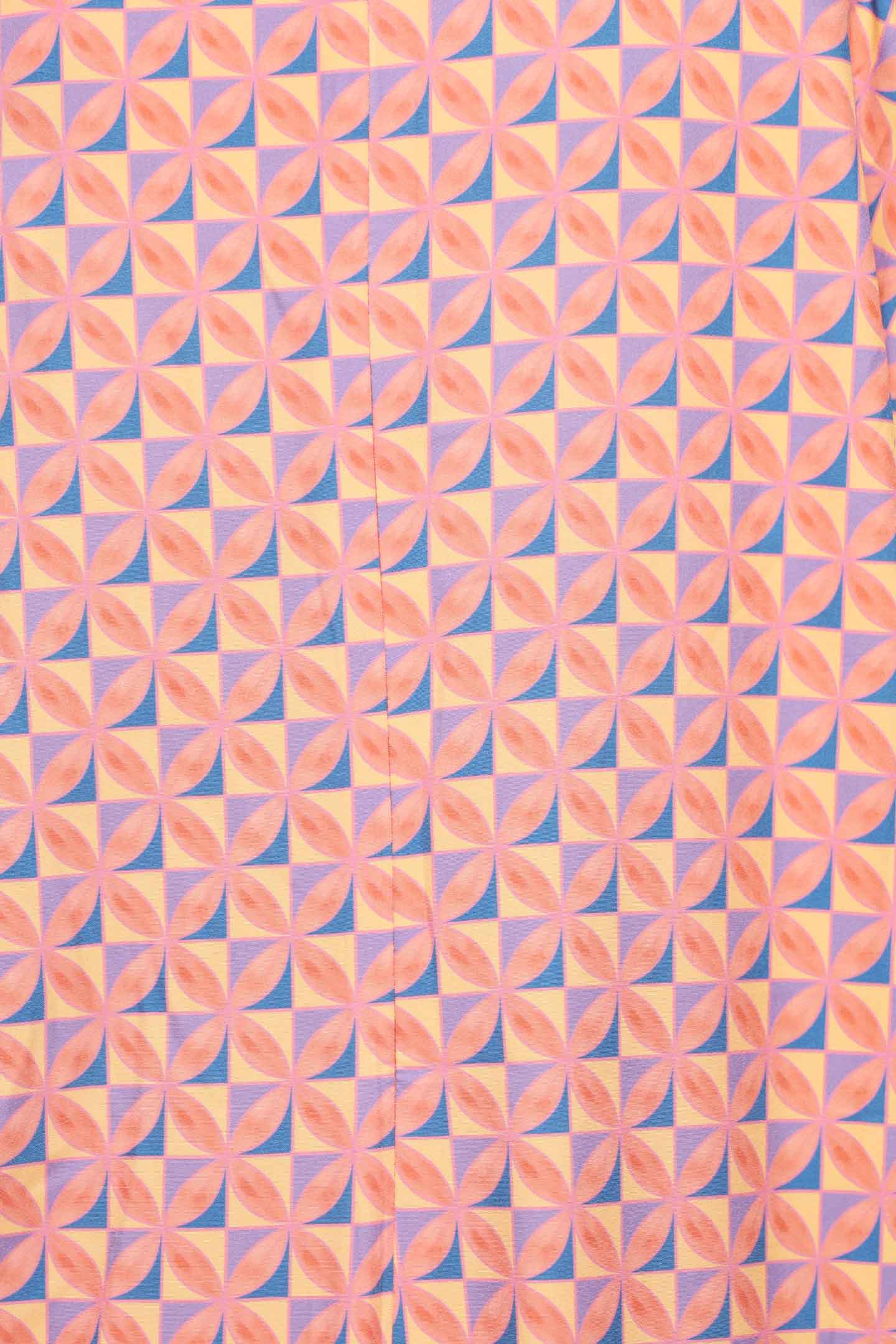 PO - Celine V Neckline Jumpsuit in Pink Playground