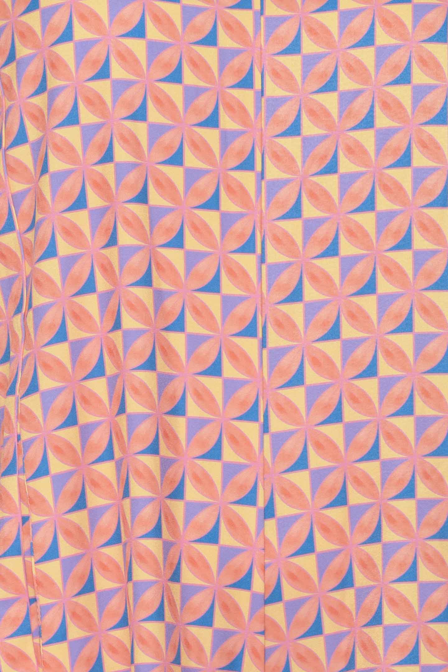 Celine V Neckline Jumpsuit in Pink Playground