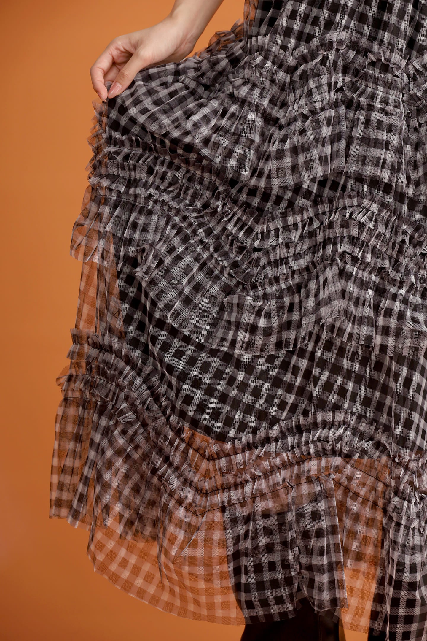 CHOSEN - Checker Mode Skirt