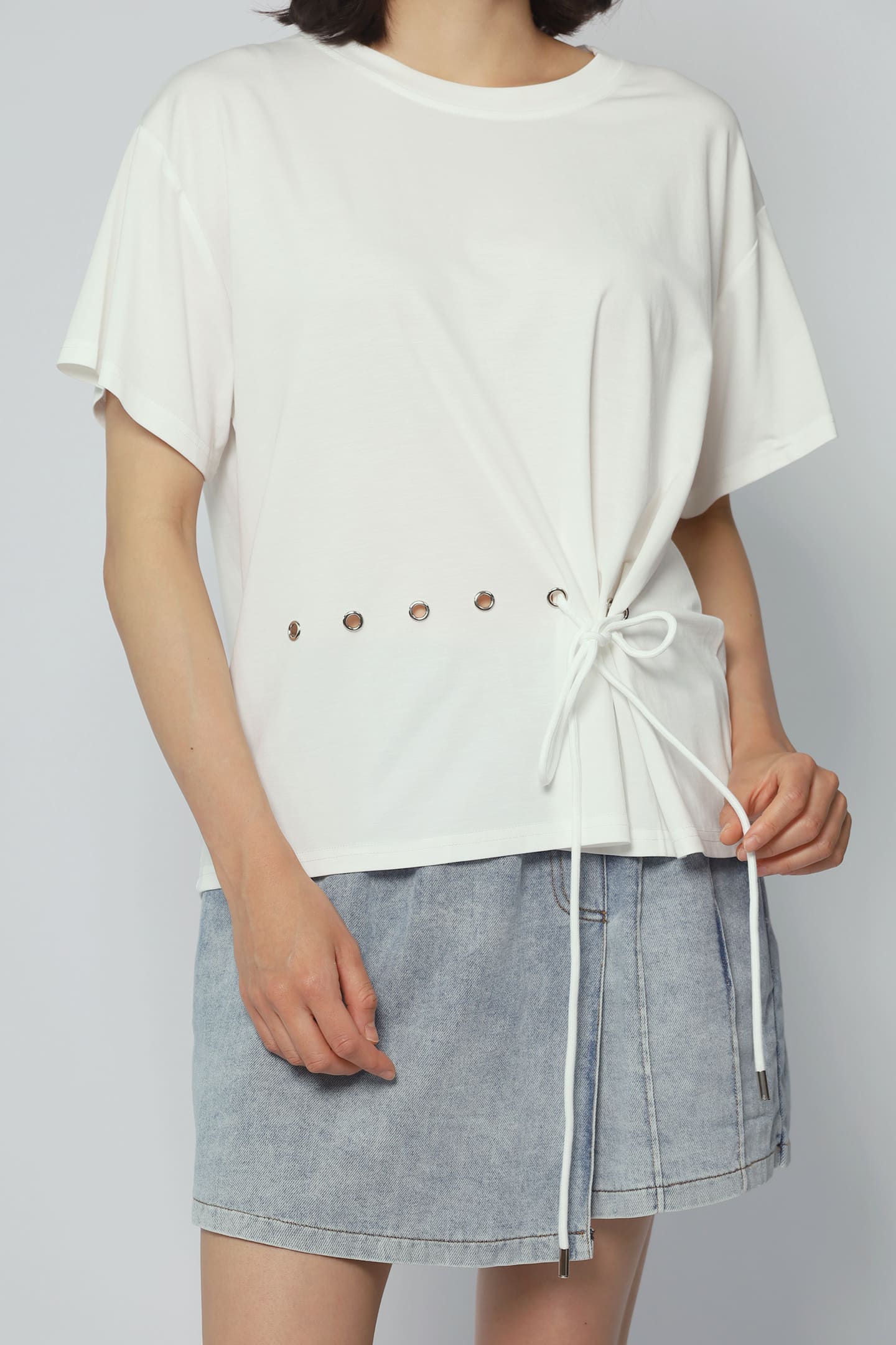 Easy By TE - Chiyo Multi Way Top in White