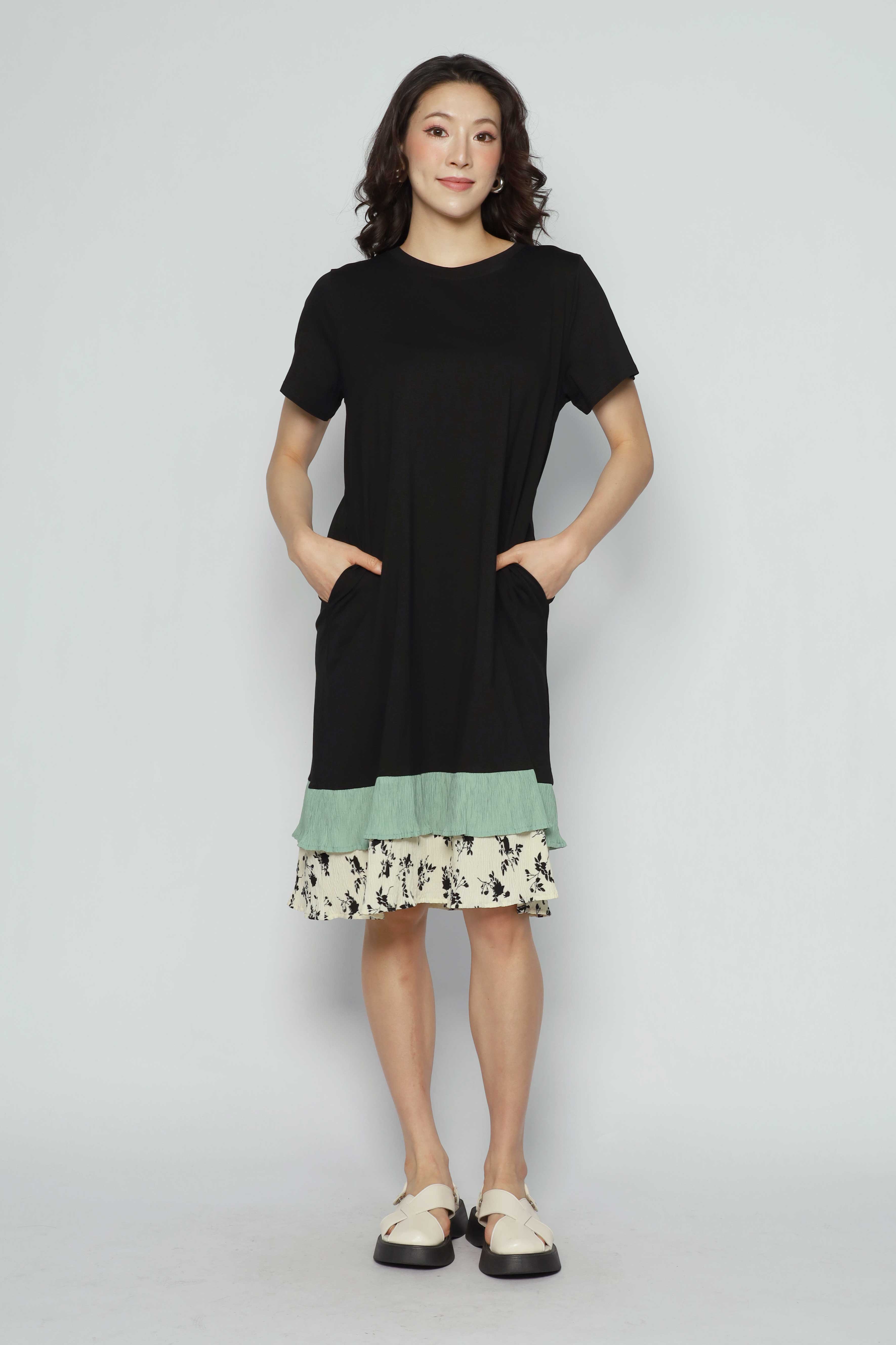 Chloe Dress in Mint Allure
