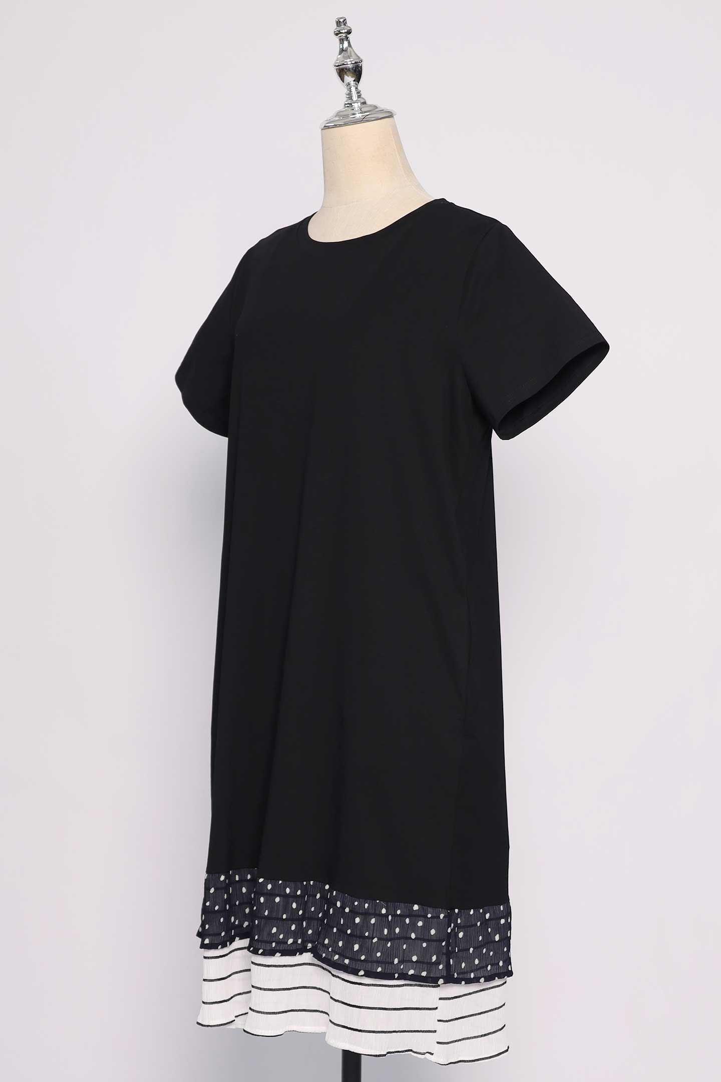 PO - Chloe Dress in Polka Stripes