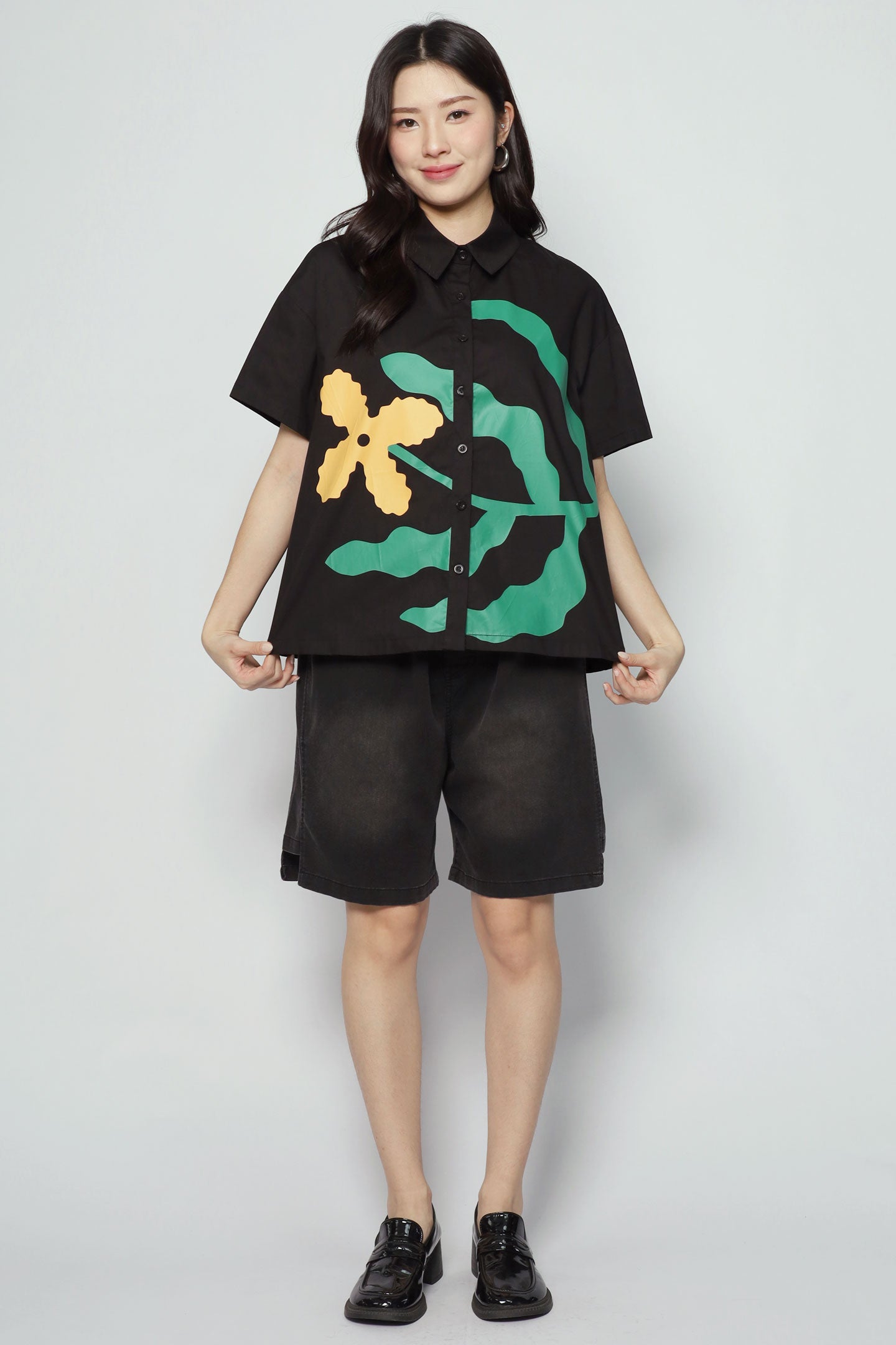 Chow Shirt in Wildflower
